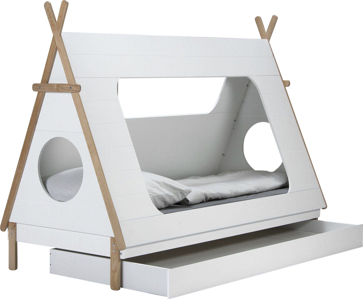 Thumbnail - Lüttenhütt Bettschubkasten "Dolidoo" passend zum Bett Dolidoo