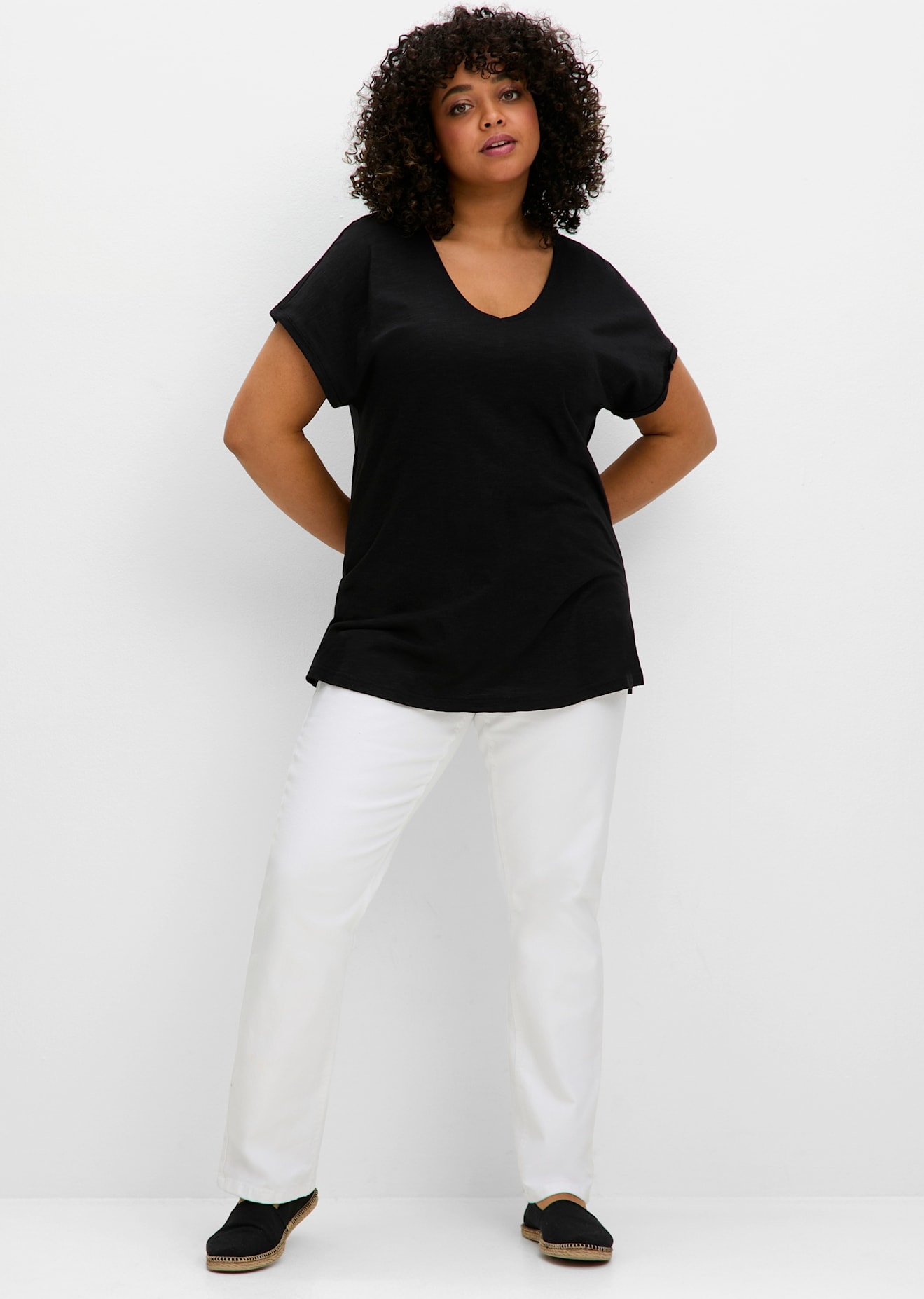 Sheego T-Shirt "T-Shirt", 1 Stk. günstig online kaufen