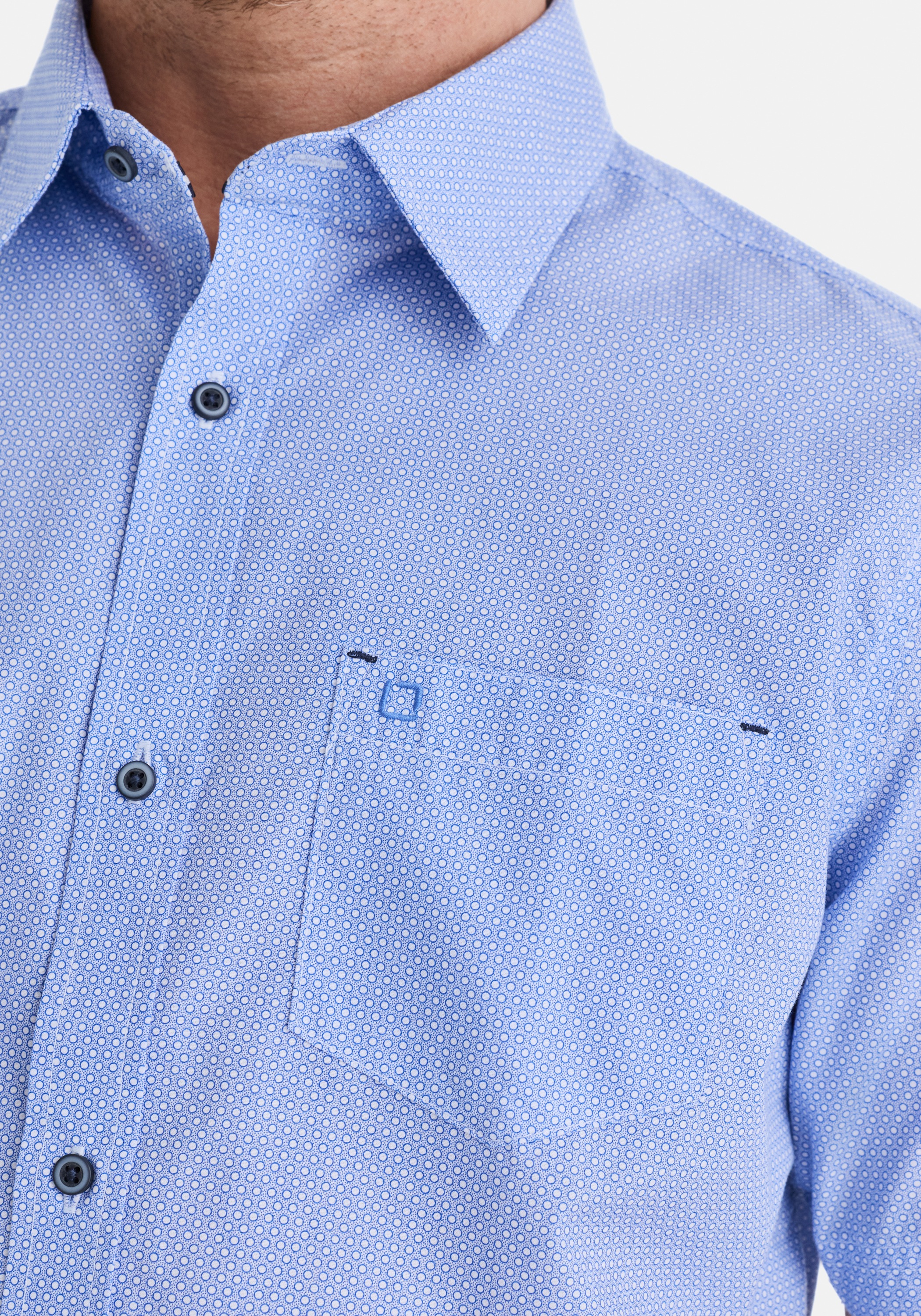 Thumbnail - Stooker Men Kurzarmhemd "HUDSON Kurzarm-Hemd" Stooker HUDSON Herren Kurzarmhemd Regular Fit