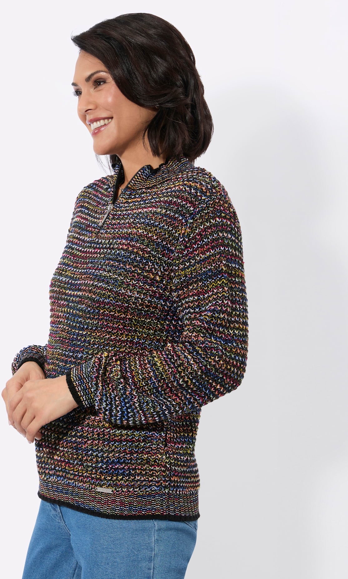 Casual Looks Stehkragenpullover »Stehkragen-Pullover«