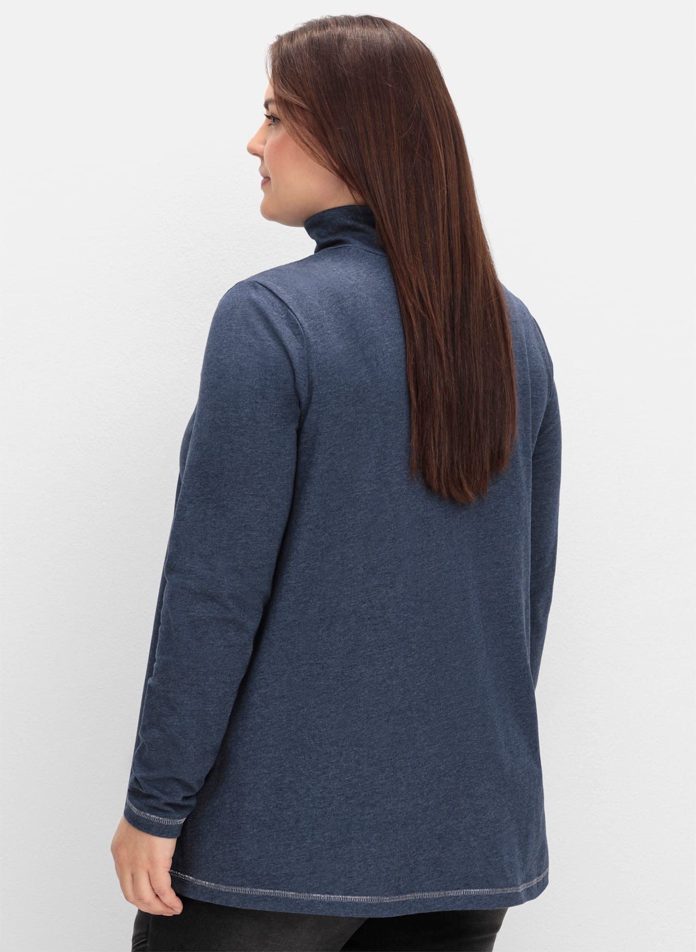 Sheego Langarmshirt »Langarmshirt«, (1 tlg.)