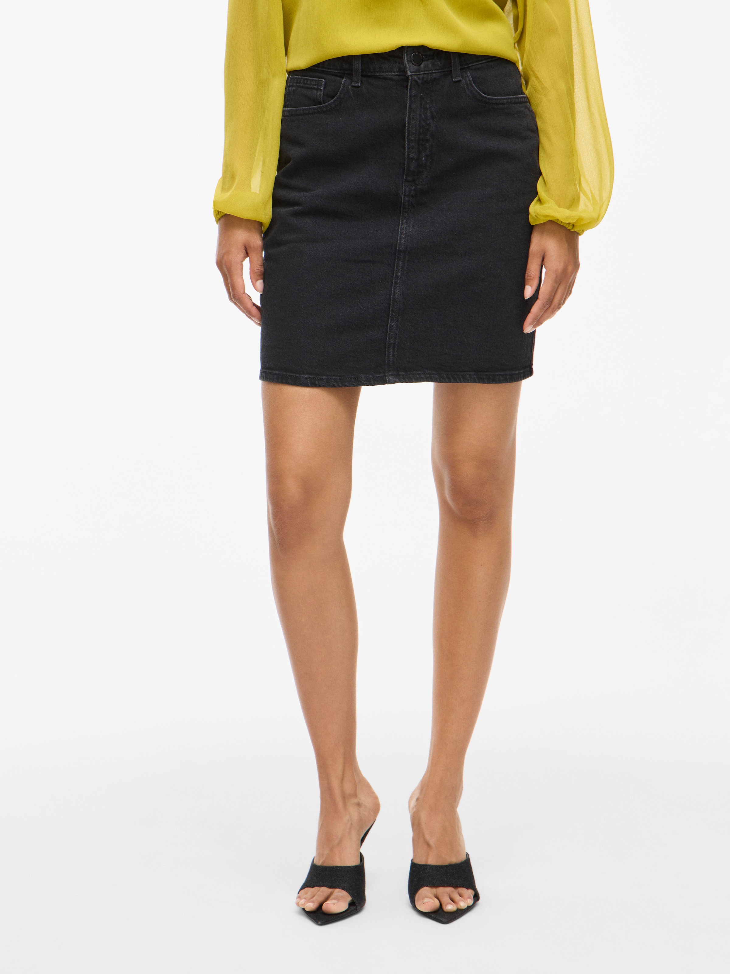 Vila Jeansrock "VIKAJA JAF LBD DENIM SKIRT- NOOS" günstig online kaufen