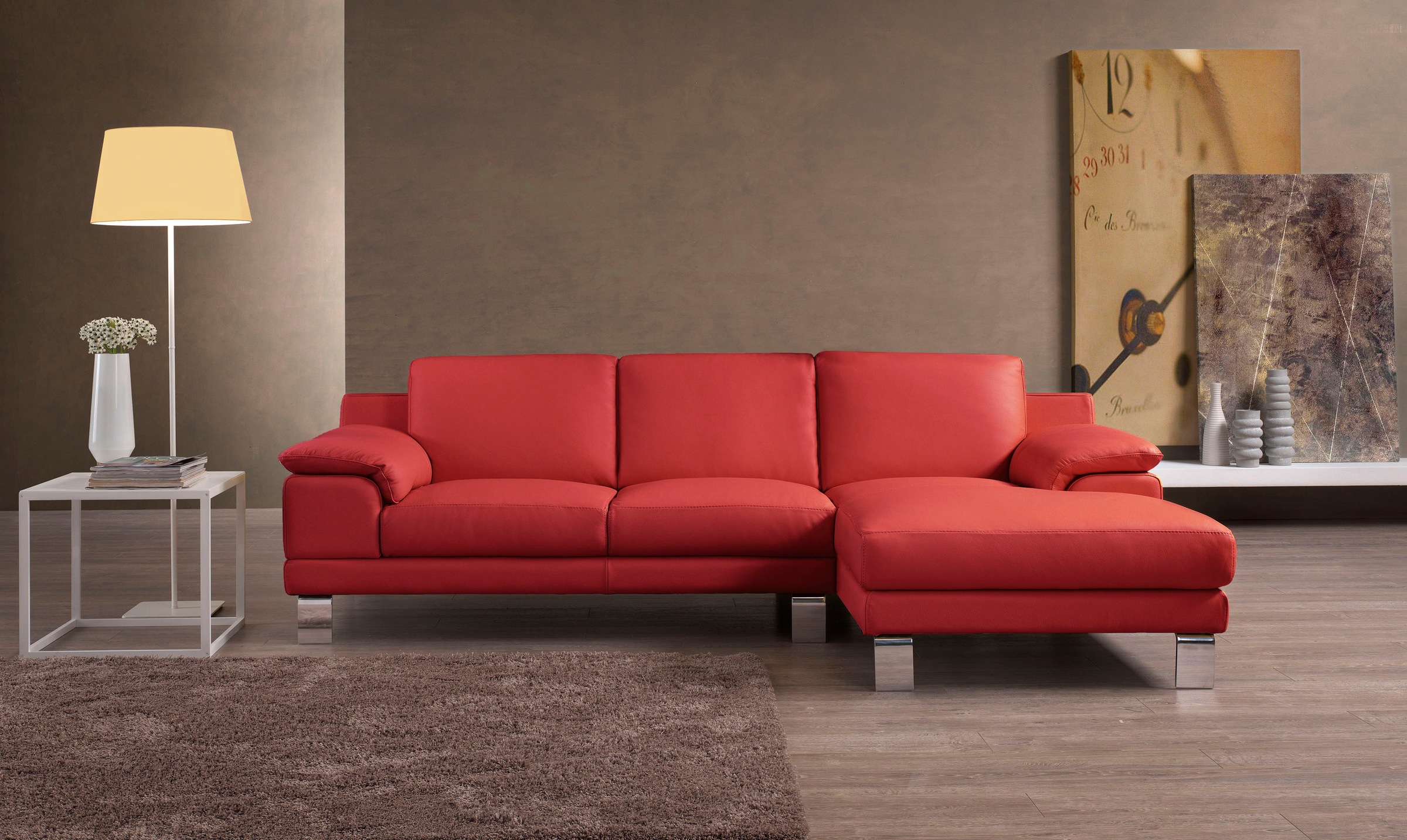 Egoitaliano Ecksofa "Shakira, Design und super Sitzkomfort auf hohem Niveau günstig online kaufen