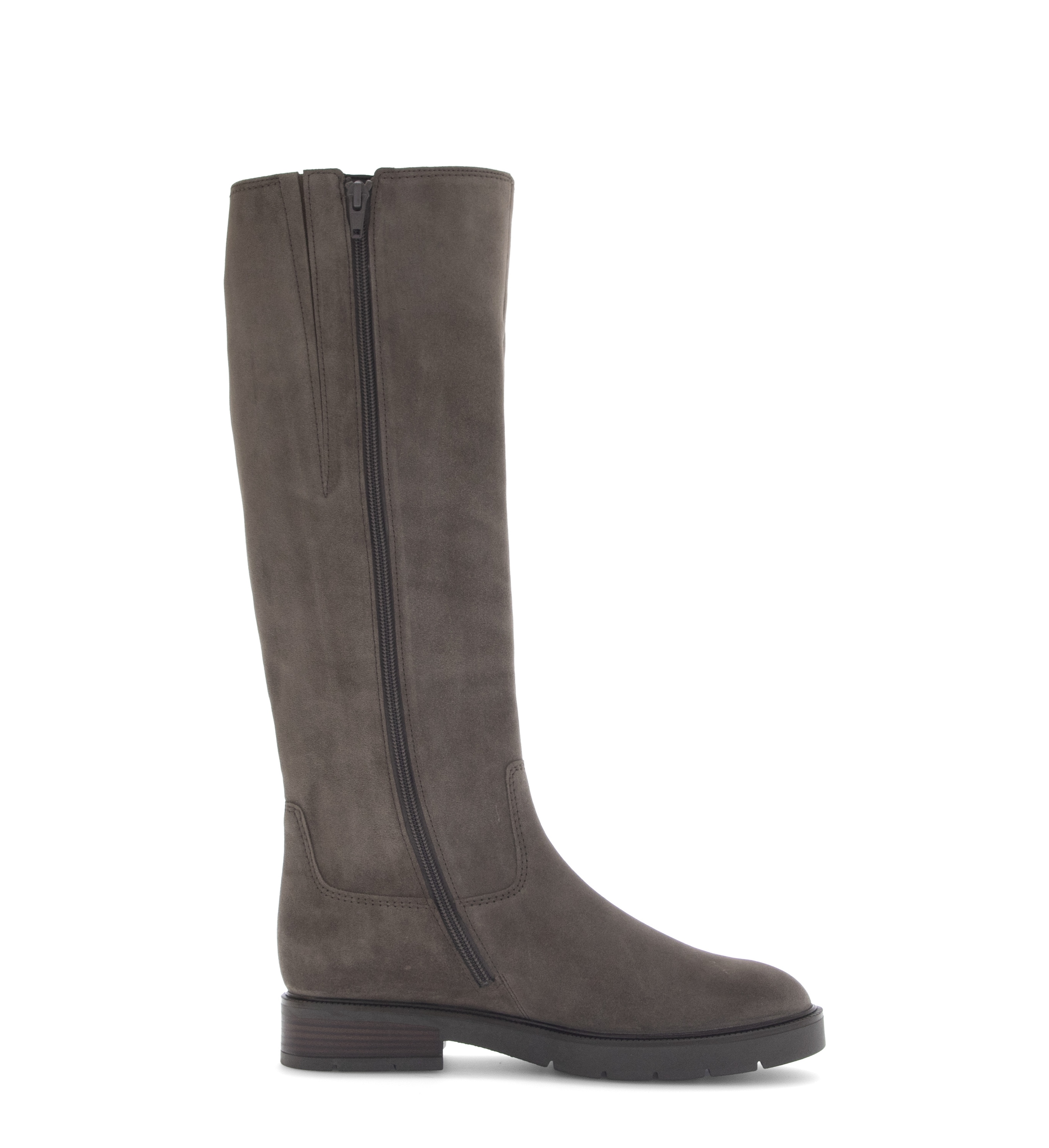 Gabor Stiefel  Blockabsatz, Langschaftstiefel mit Reißverschluss, G-Weite