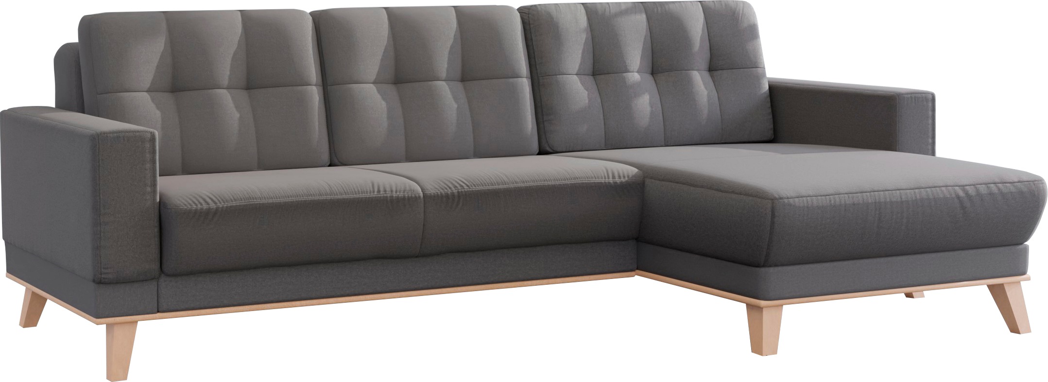 sit&more Ecksofa "Lavida L-Form", wahlweise mit Kippfunktion und Bettkasten günstig online kaufen