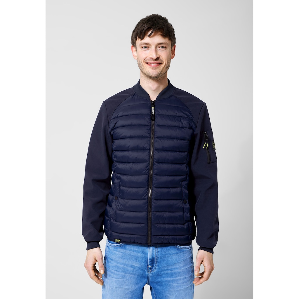 STREET ONE MEN Steppjacke, ohne Kapuze