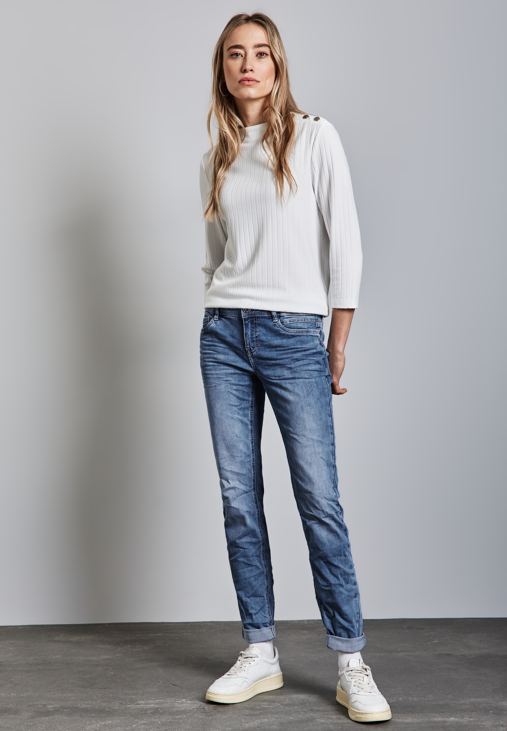 STREET ONE Comfort-fit-Jeans 5-Pocket-Style