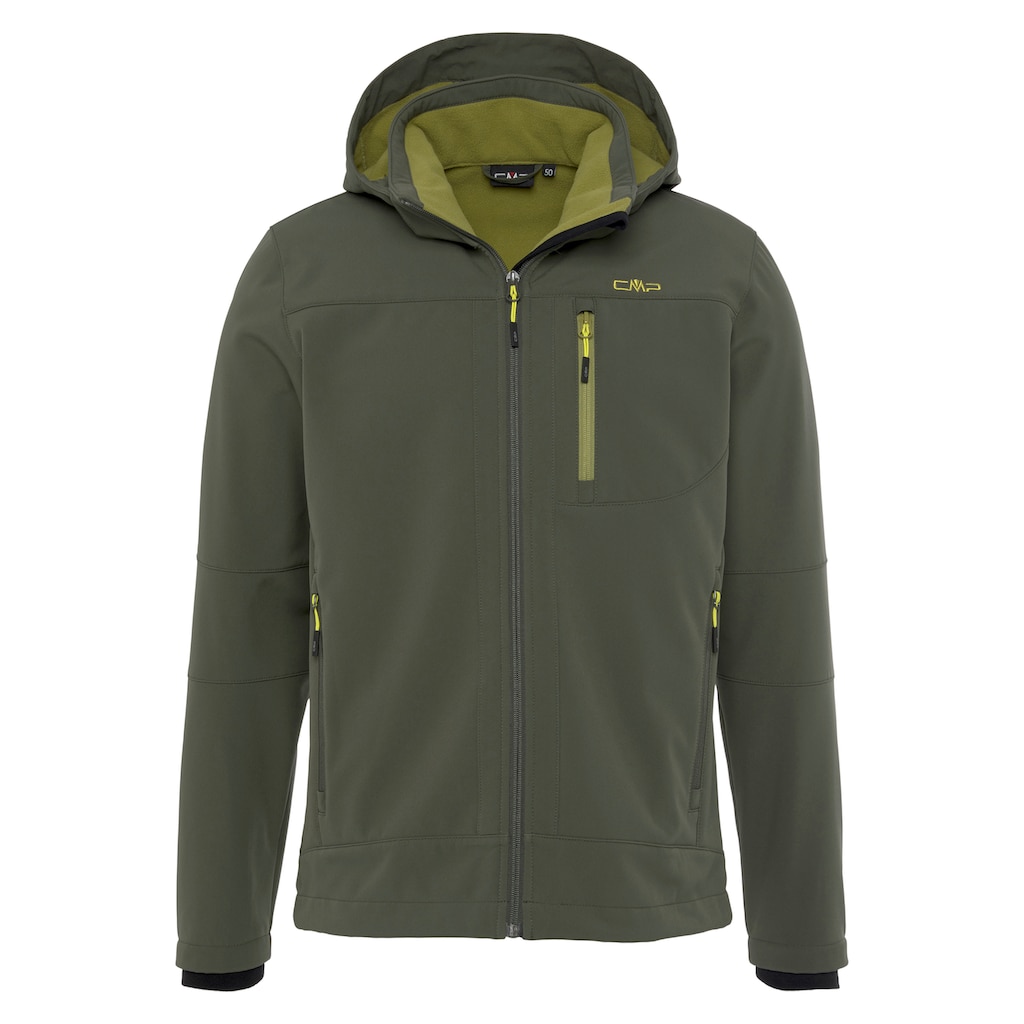 CMP Softshelljacke, mit Kapuze