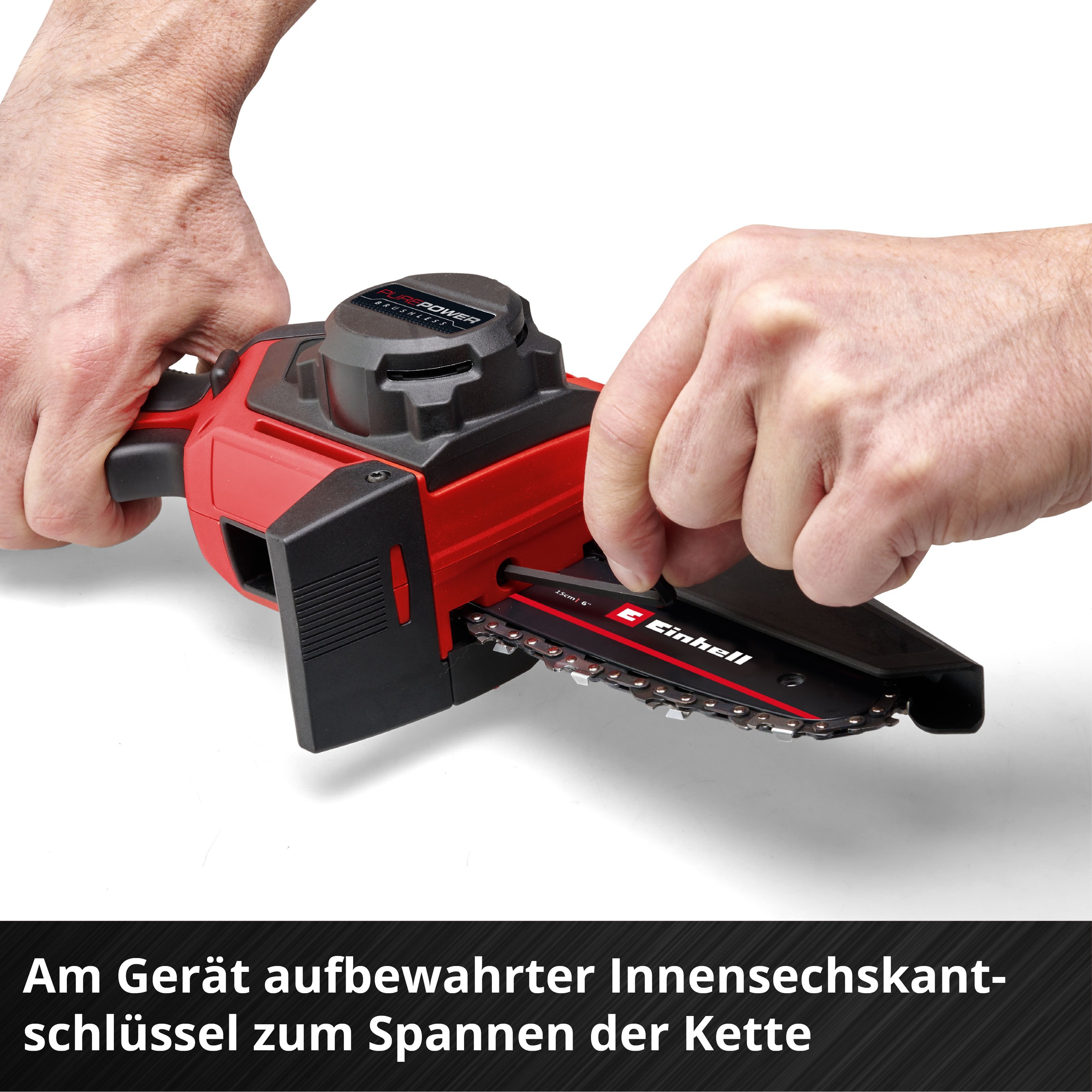 Einhell Akku-Kettensäge »GE-PS 18/15 Li Holster Kit« ohne Akku und Ladegerät