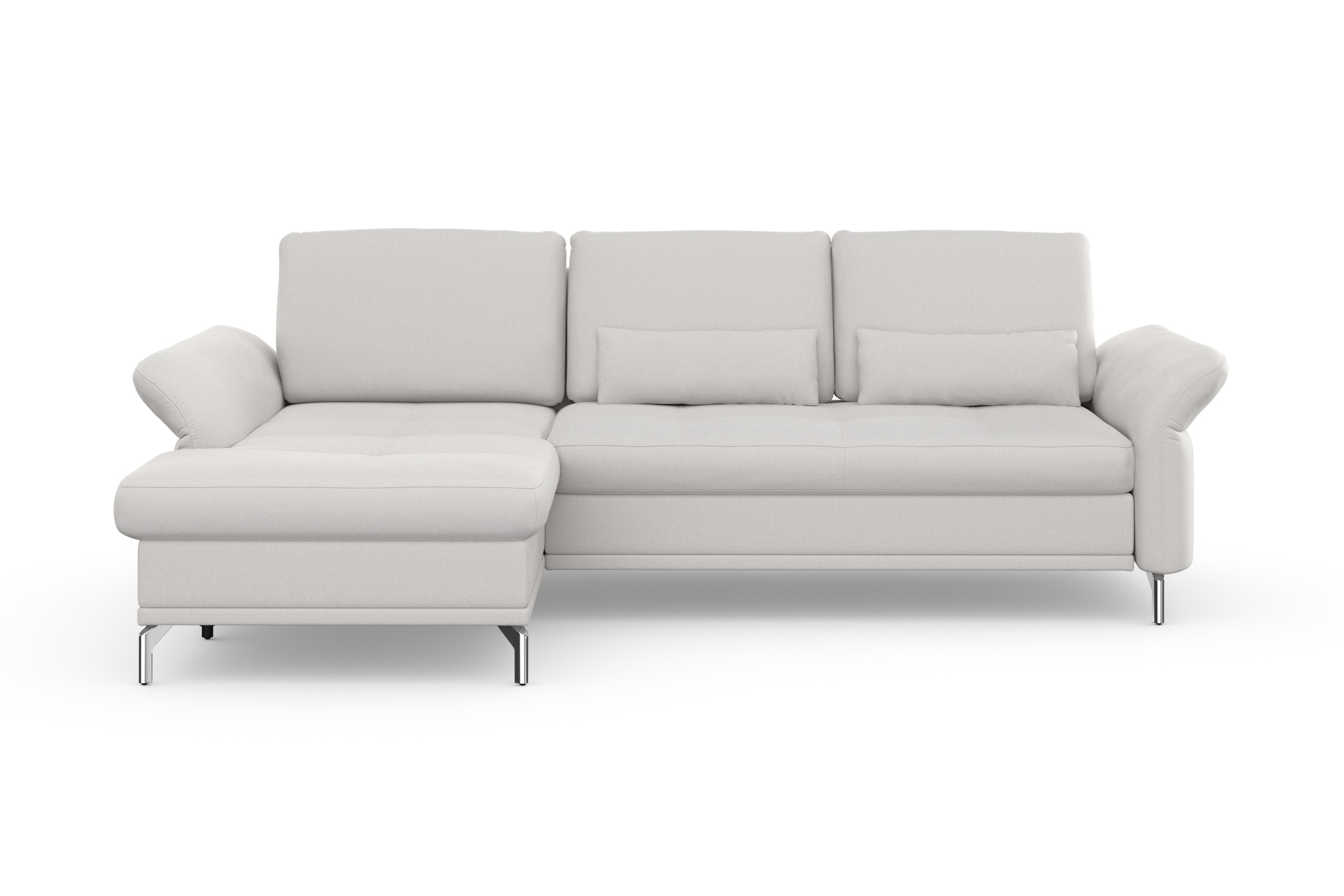 Home affaire Ecksofa "Palm Beach L-Form" Federkern, mit Sitztiefenverstellu günstig online kaufen