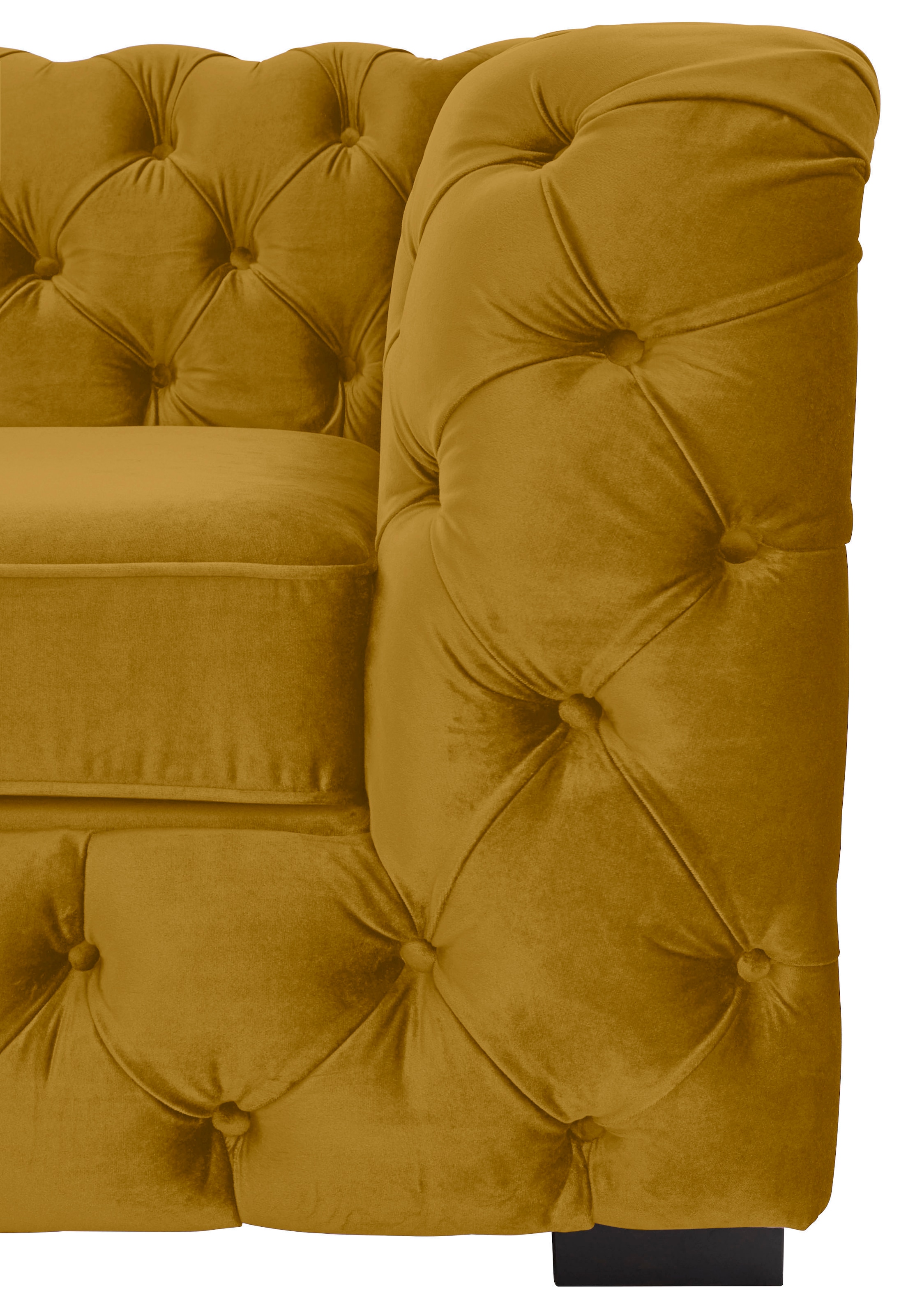 Guido Maria Kretschmer Home&Living Chesterfield-Sofa »Kalina«, klassische Chesterfield-Knopfheftung, sehr hochwertige Verarbeitung