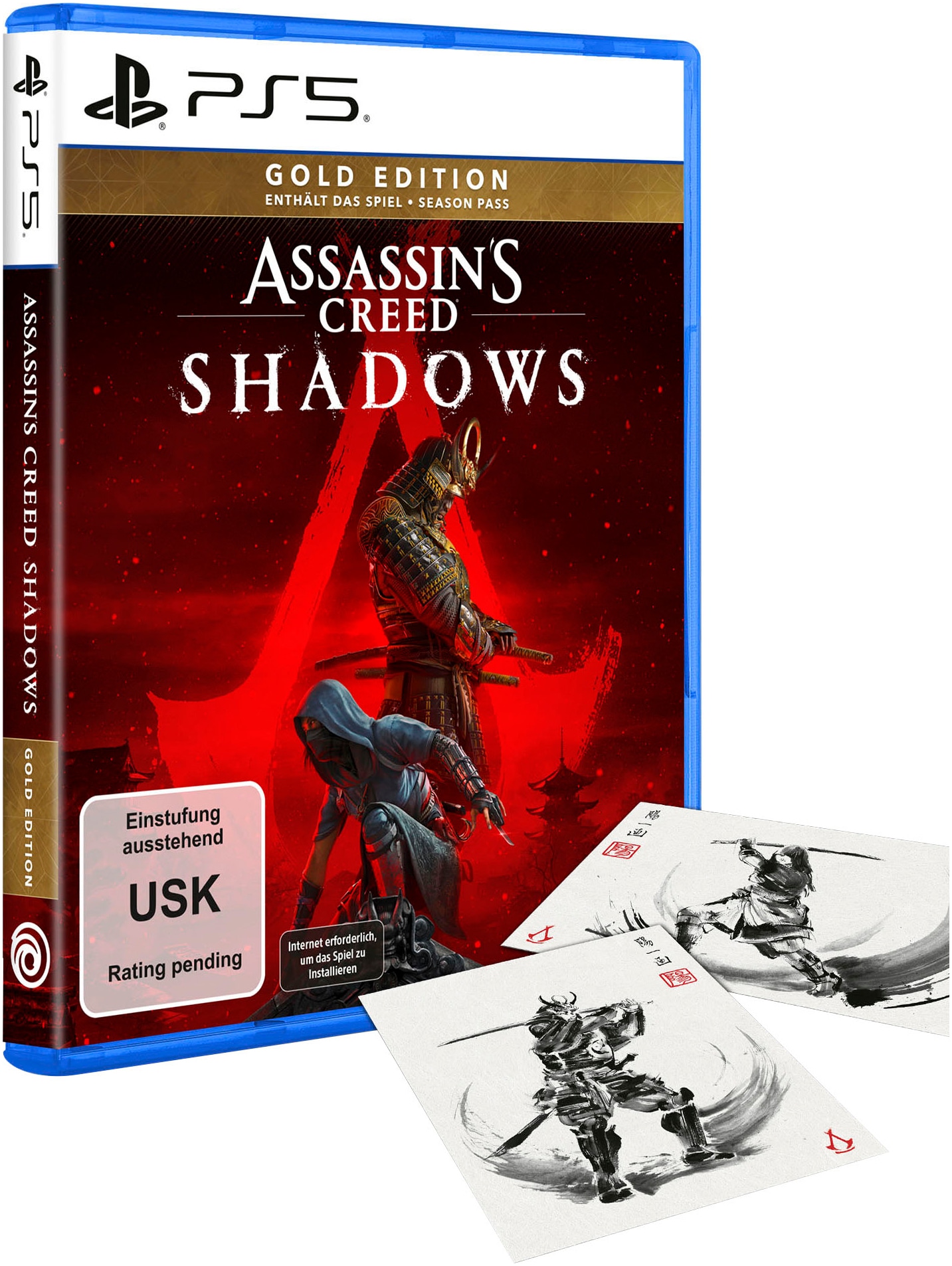 UBISOFT Spielesoftware »Assassin's Creed Shadows Gold Edition«, PlayStation 5