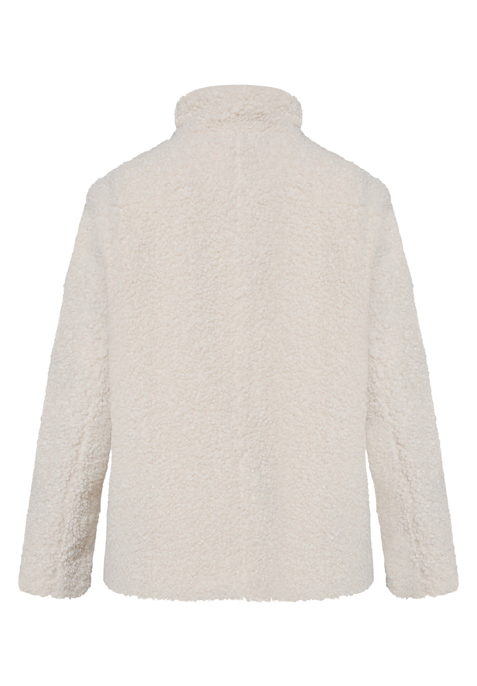 Betty&Co Plüschjacke »Damen mit Stehkragen«