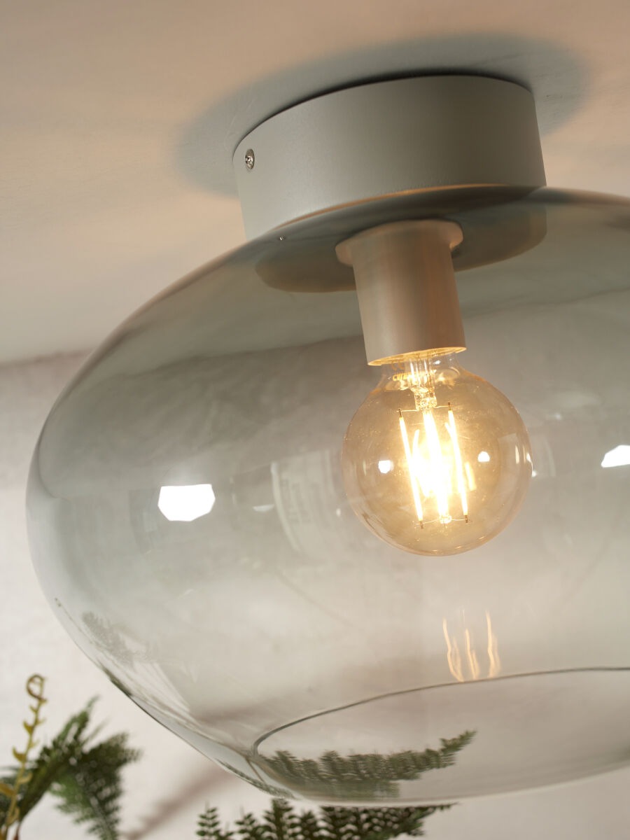 it's About RoMi Deckenleuchte »BOLOGNA«, 1 flammig, Leuchtmittel E27 | LED wechselbar, Glass mit Farbeverlauf