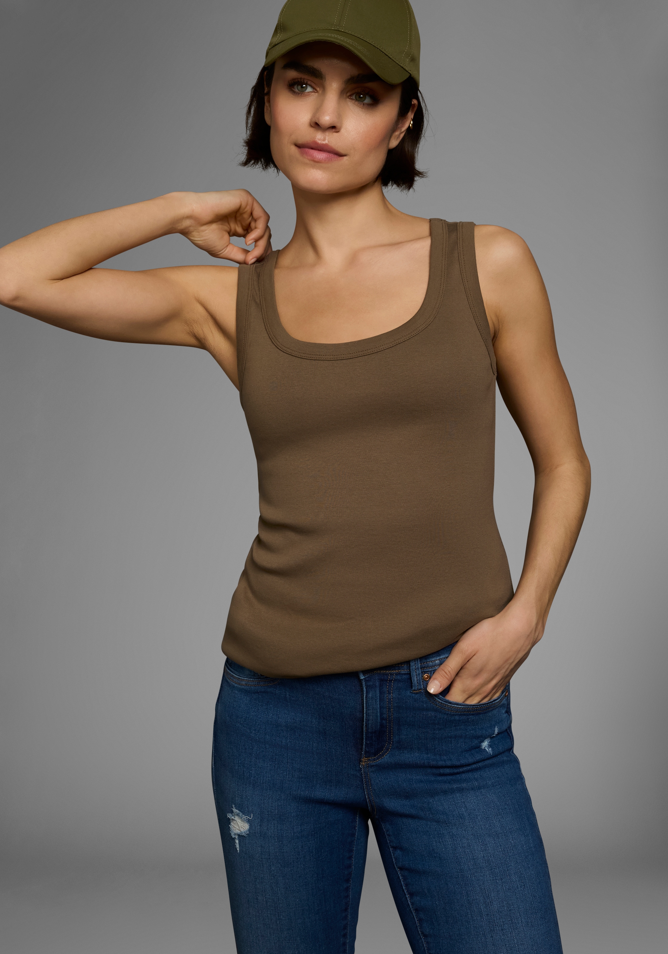 Flashlights Tanktop Packung, 2er-Pack, 2 Stk. tlg. in Longform günstig online kaufen