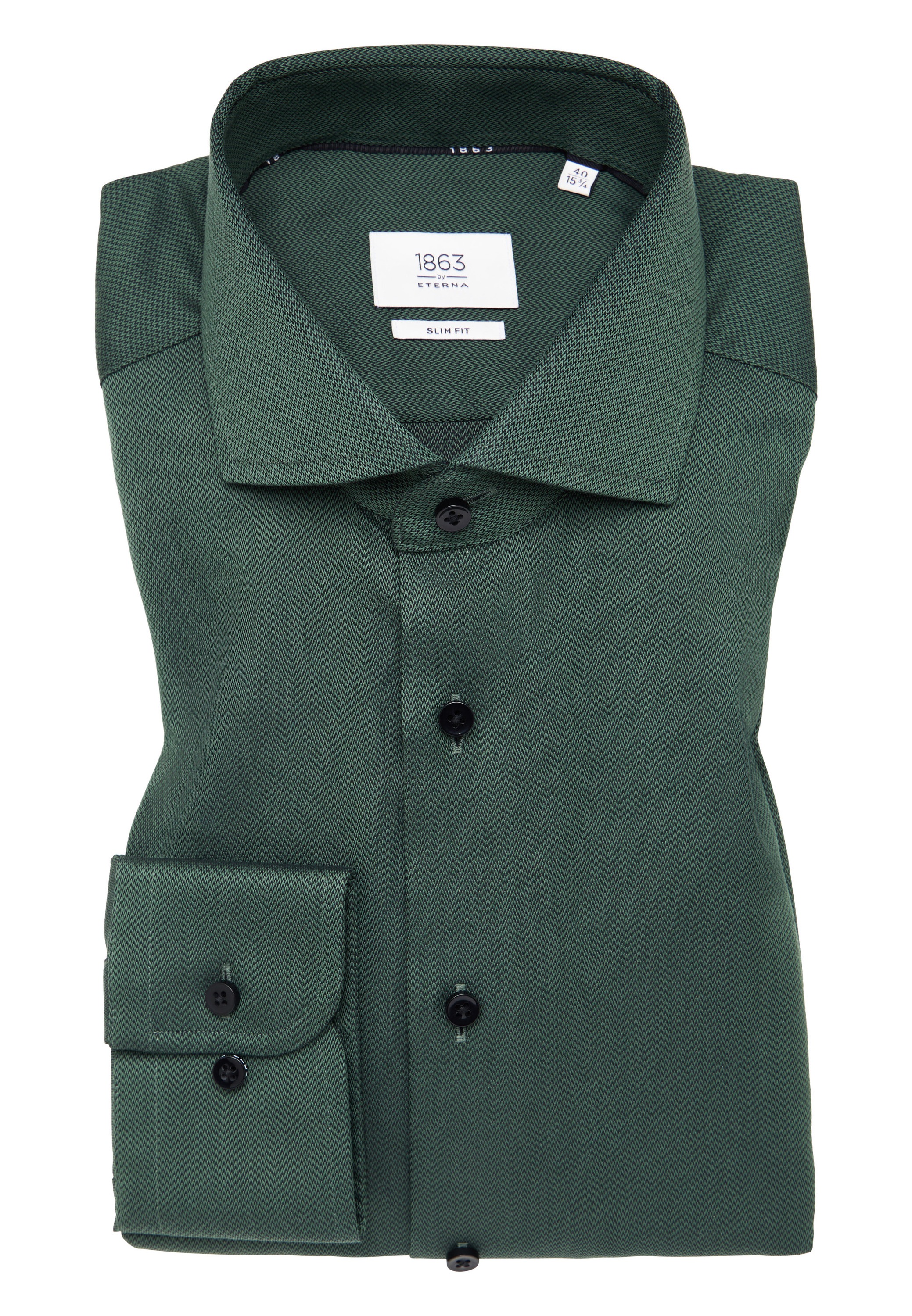 Eterna Langarmhemd »SLIM FIT«, NON IRON (bügelfrei)