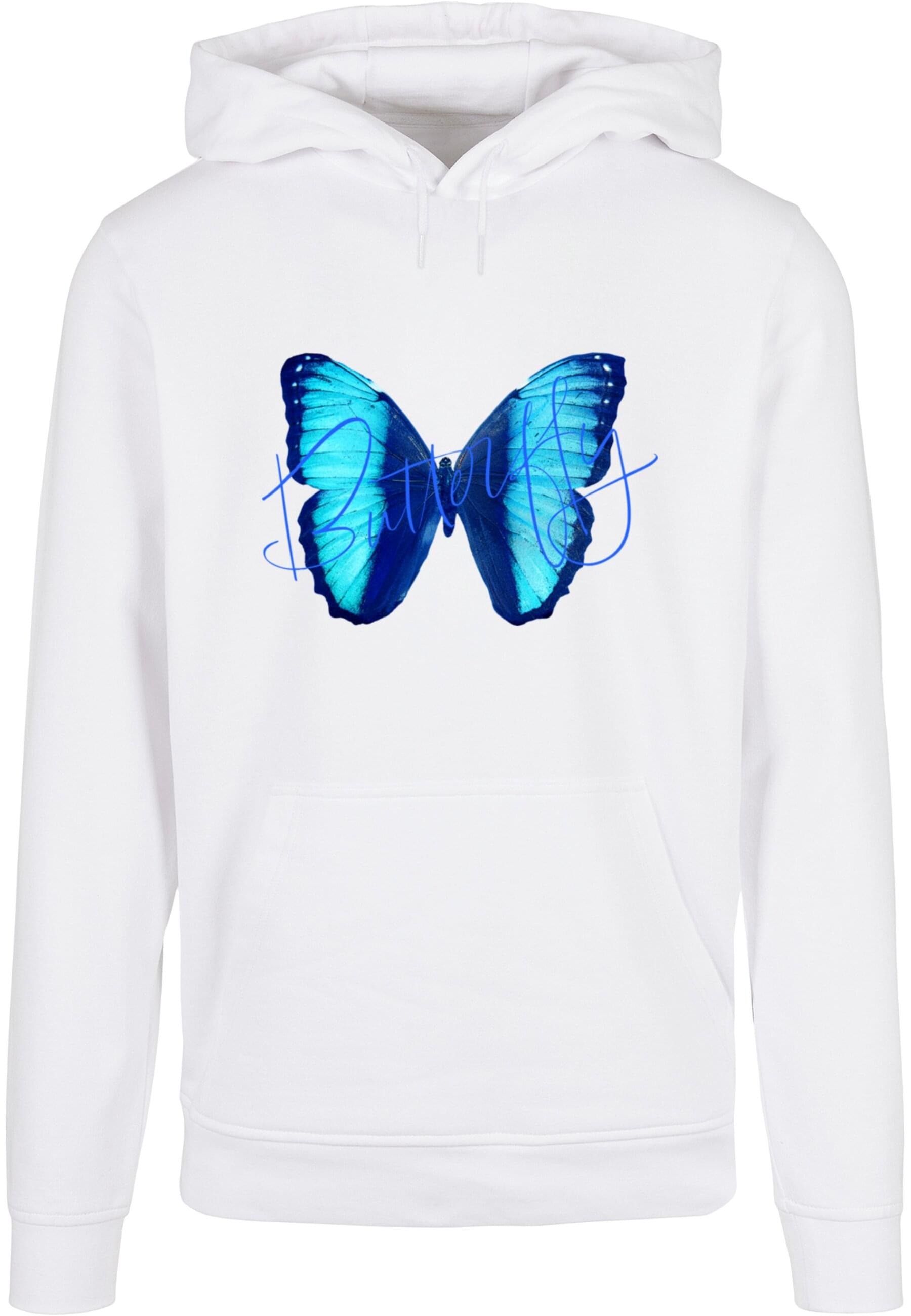 Merchcode Kapuzensweatshirt "Merchcode Herren Butterfly Blue Basic Hoody" günstig online kaufen