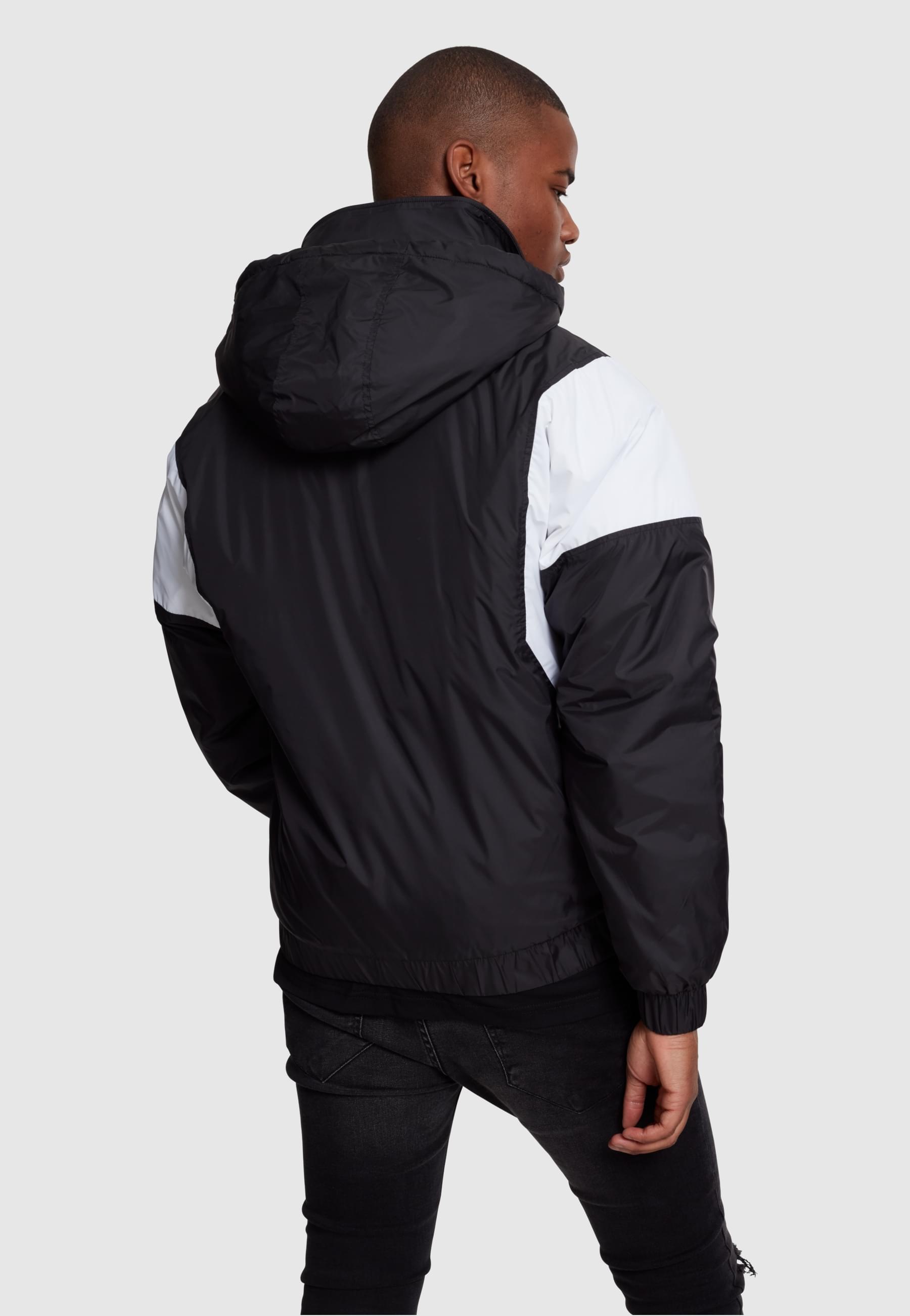 URBAN CLASSICS Winterjacke »Urban Classics Herren 2-Tone Pull Over Jacket«, (1 St.), mit Kapuze