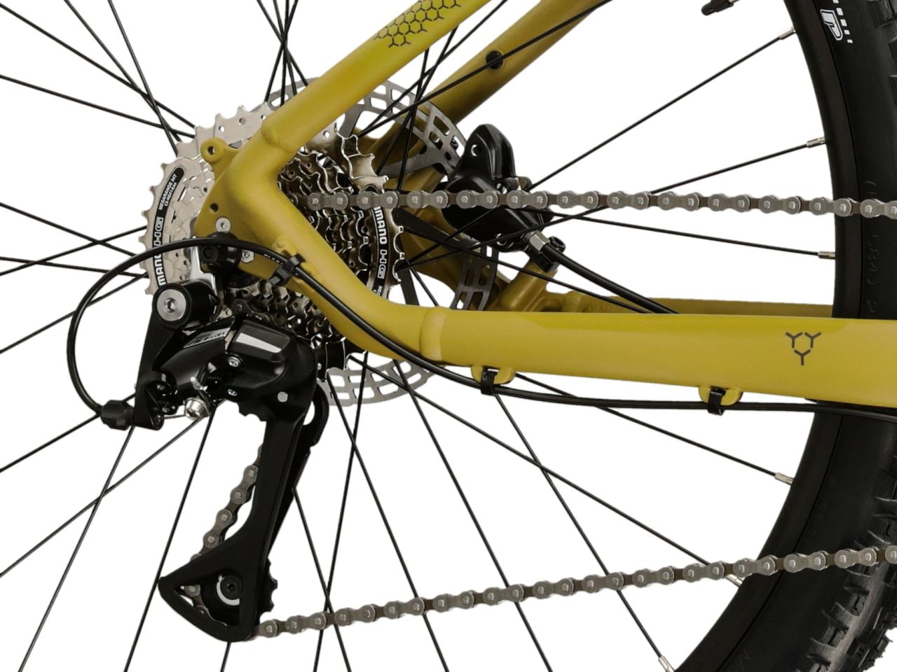 Kross Mountainbike »KROSS Mountainbike Hardtail 29" Hexagon 4.0 braun 16 Gänge« 16 Gang Shimano ACERA M3020 Schaltwerk Kettenschaltung