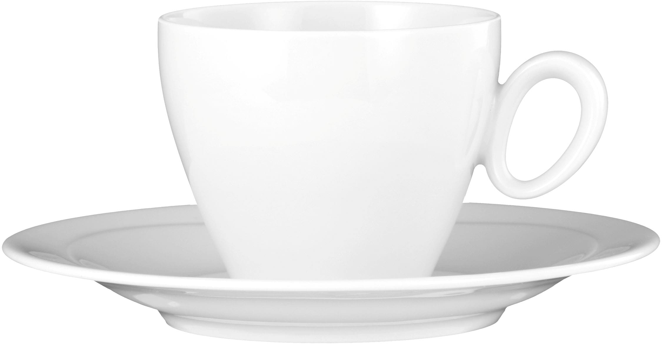 Seltmann Weiden Kaffeeservice »Geschirr-Set, Service Trio«, (Set, 18 tlg.), Tassen, Teller, Untertassen, Made in Germany, 18 Teile, für 6 Personen