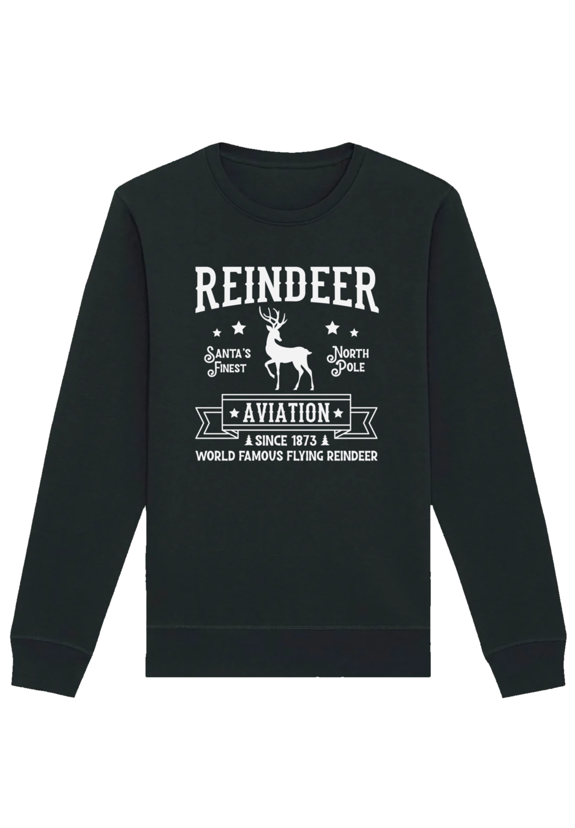 F4NT4STIC Sweatshirt "Weihnachten Reindeer Aviation Retro Sign", Premium Qu günstig online kaufen