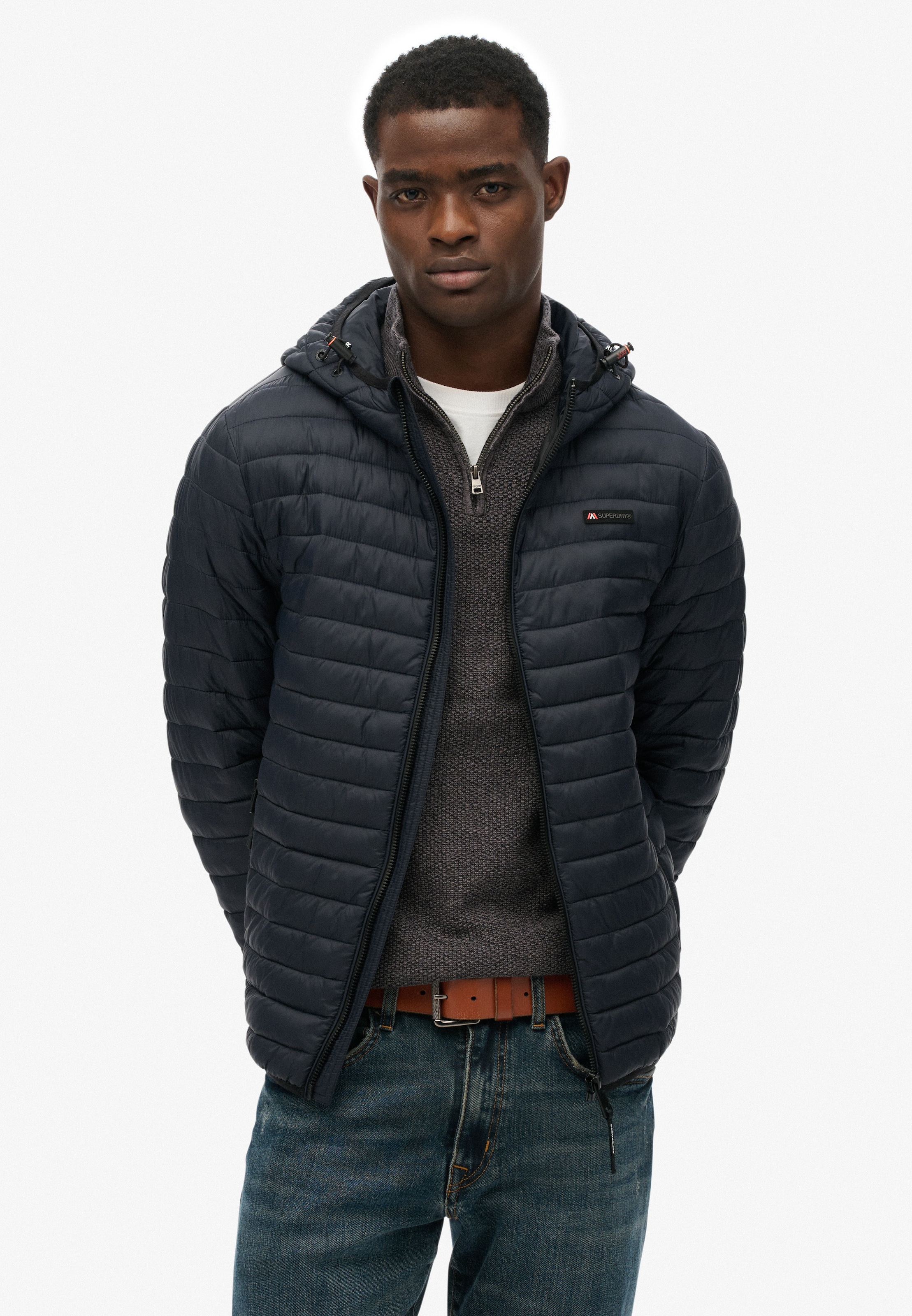Superdry Steppjacke »HOODED FUJI LITE JACKET«