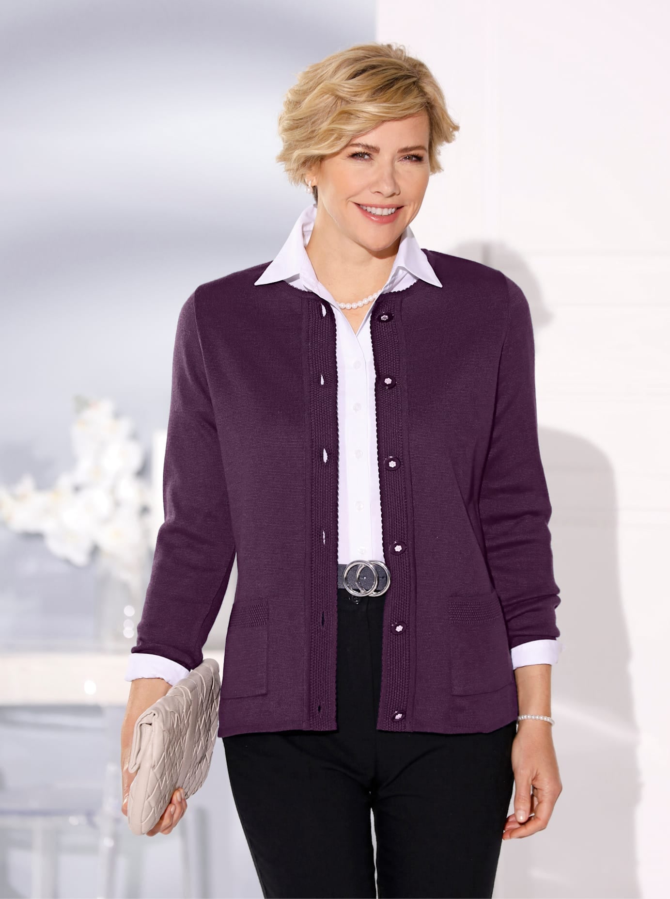 Classic Strickjacke
