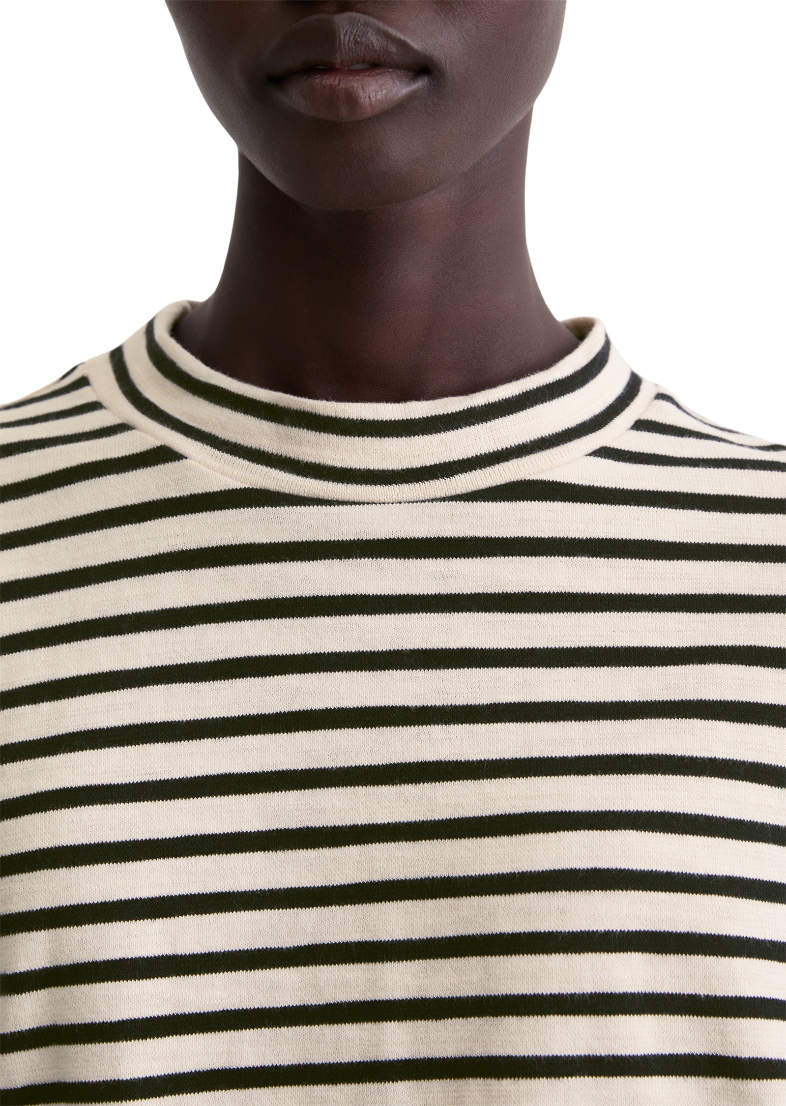 Marc O'Polo Langarmshirt »aus garngefärbtem Heavy-Slub-Jersey«