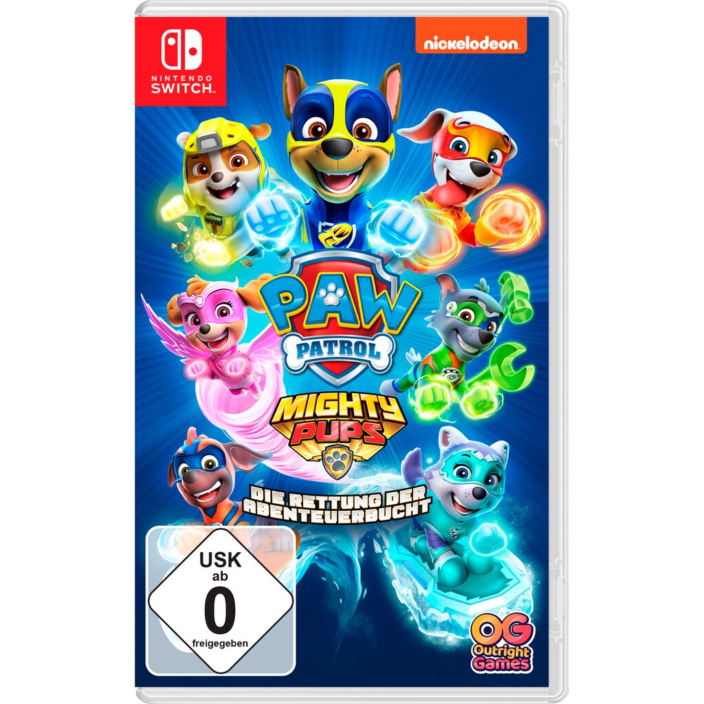 Spielesoftware »PAW PATROL: MIGHTY PUPS - DIE RETTUNG DER ABENTEUERBUCHT«, Nintendo Switch