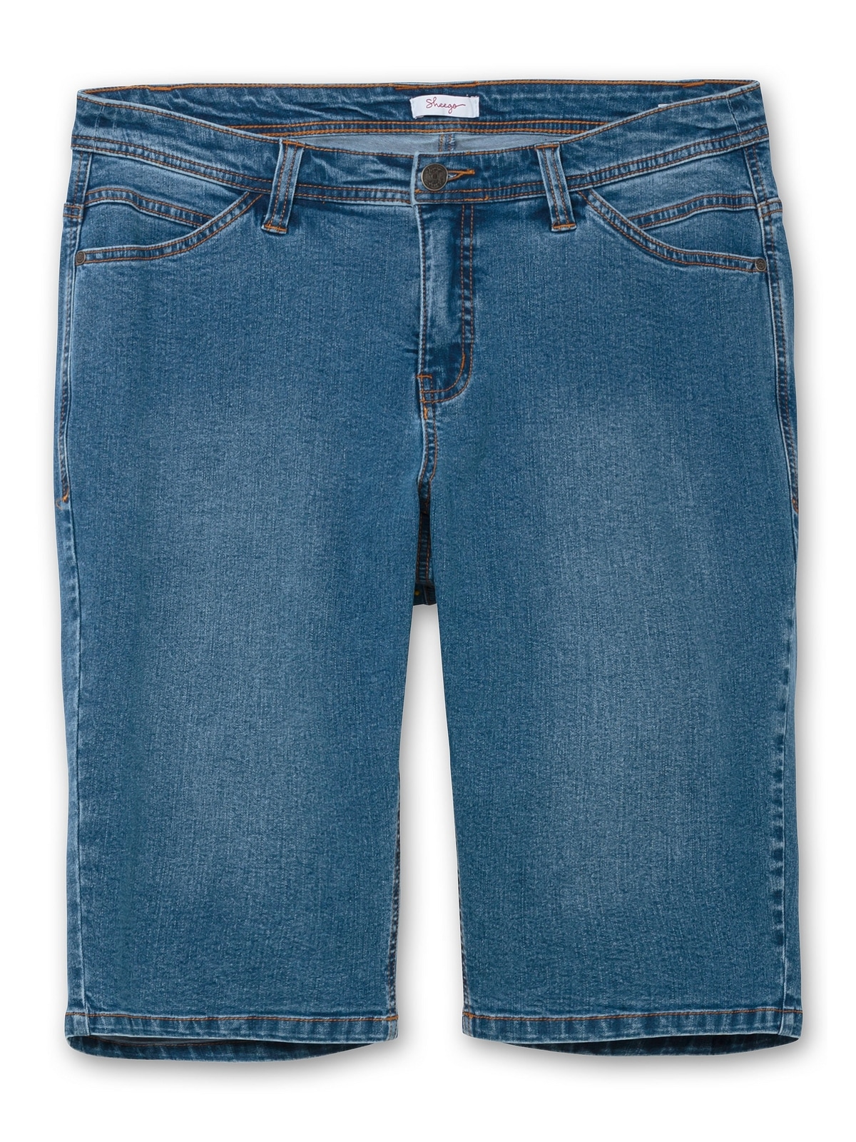 Sheego Jeansbermudas »Große Größen«, im Curvy-Schnitt VERENA