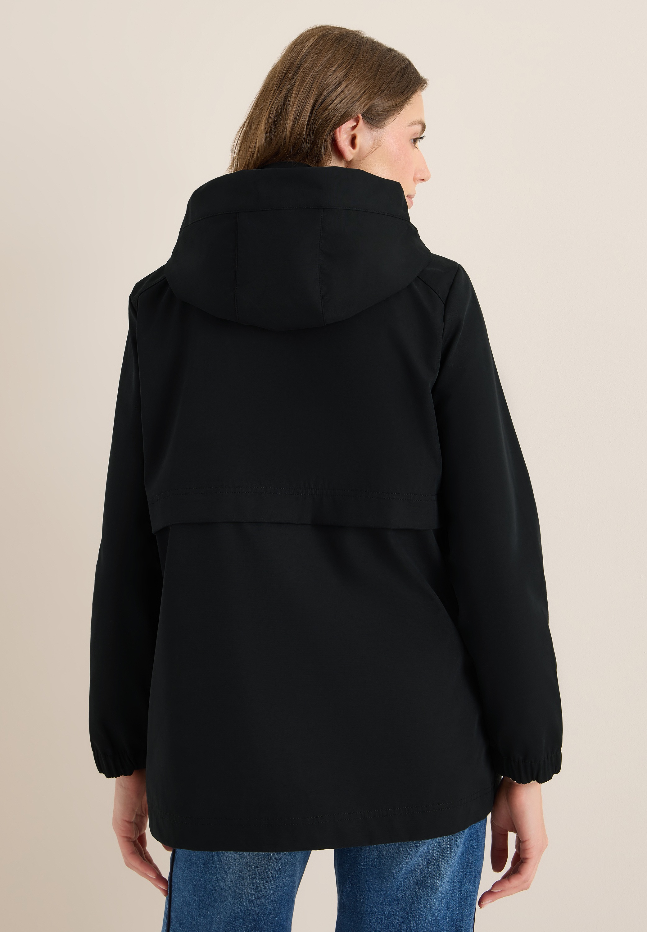 Cecil Outdoorjacke mit Kapuze mit Kapuze mit Tunnelzugband