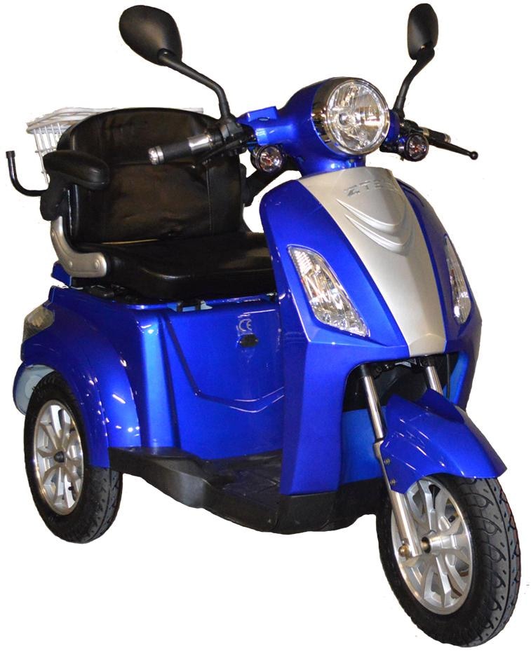 ZTECH Elektromobil "ZT-15", B:69cm H:108cm L:165cm, blau, Elektromobile