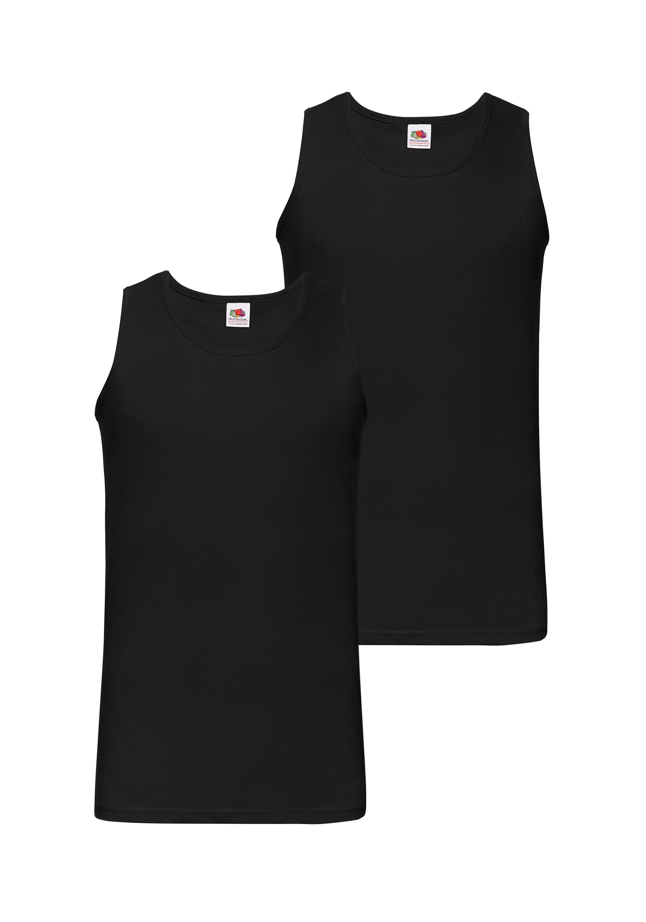 Fruit of the Loom Tanktop Packung, 2 Stk. tlg. aus reiner Baumwolle günstig online kaufen