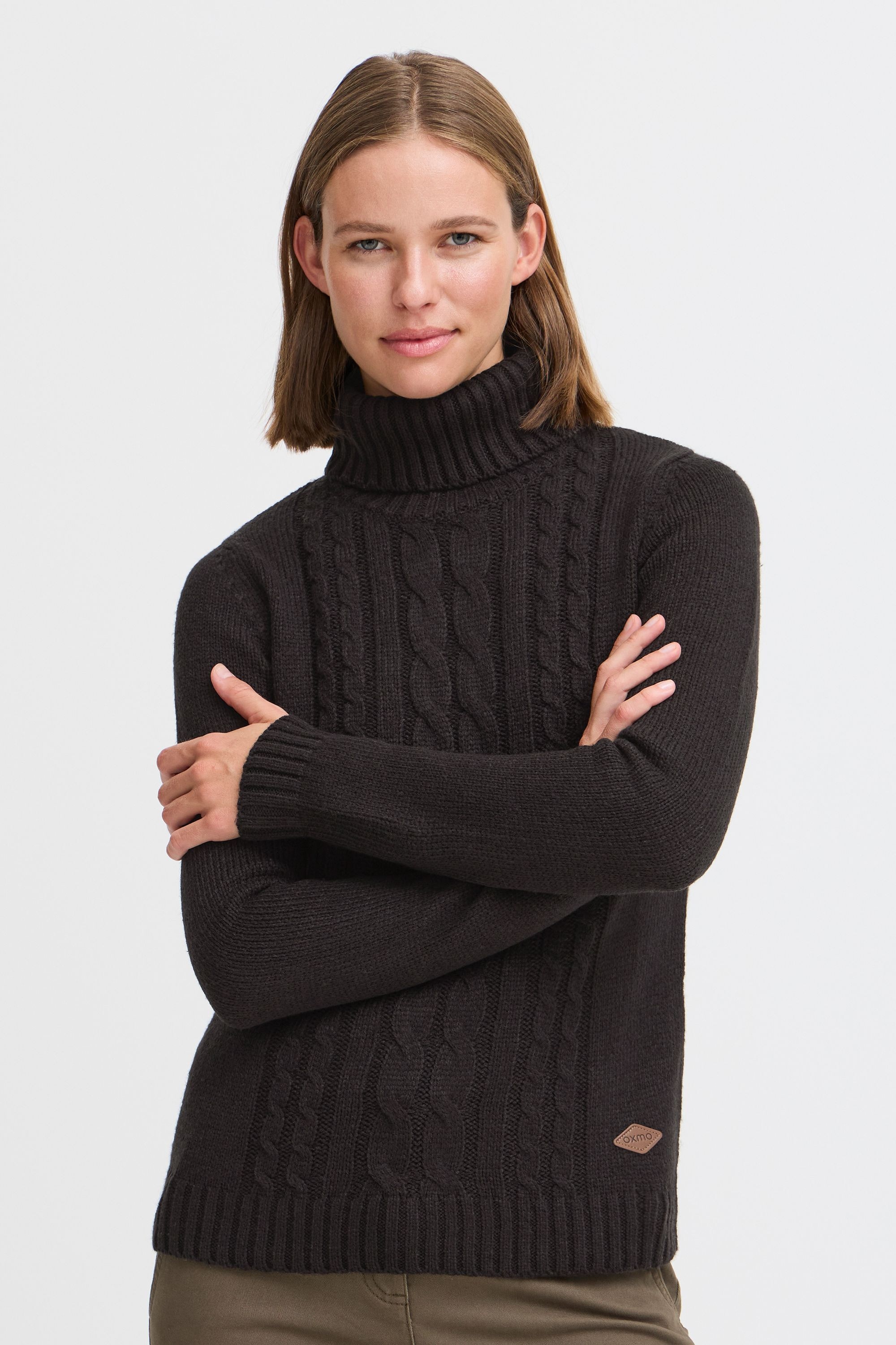 OXMO Rollkragenpullover »Rollkragenpullover OXCATHY«