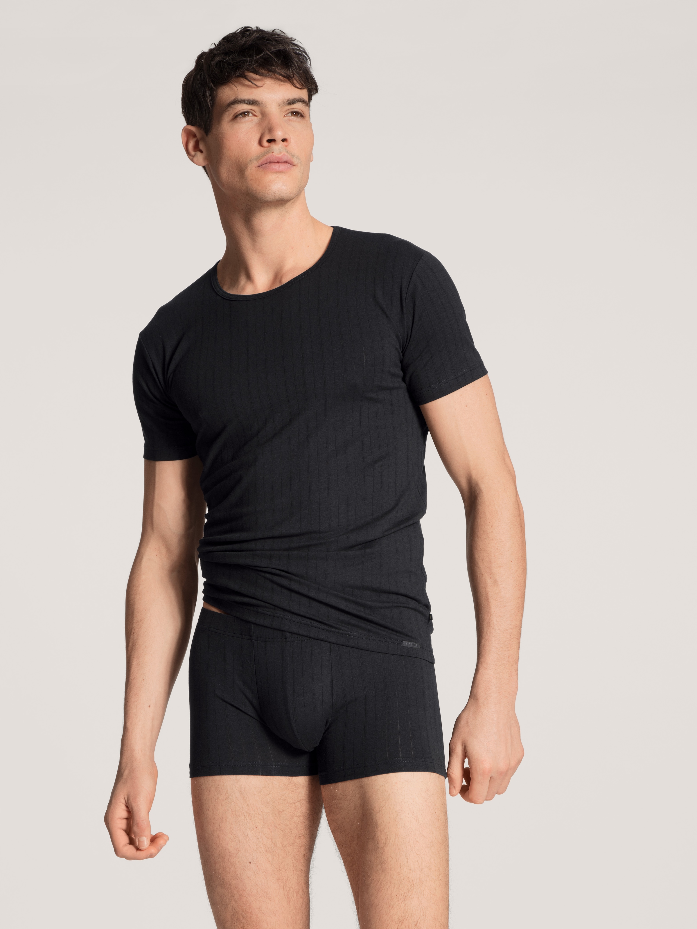 CALIDA Kurzarmshirt "Pure&Style", Rundhals-Ausschnitt, Kurzarm, elastisch, günstig online kaufen