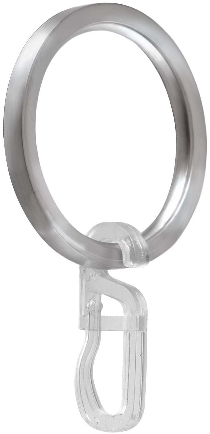 GARESA Gardinenring "Ring mit Haken" für Durchmesser bis 20mm, Aluminium, e günstig online kaufen