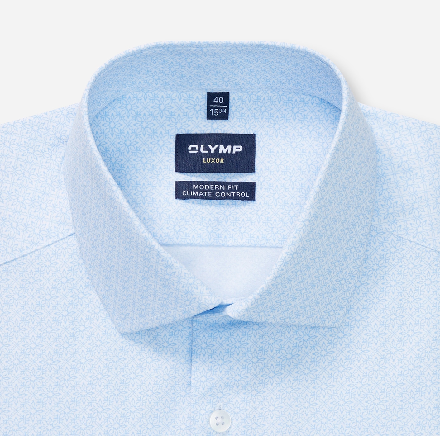 OLYMP Langarmhemd »24/Seven - Luxor«, Climate Control, modern fit, Businesshemd, Global-Kentkragen, dehnbar
