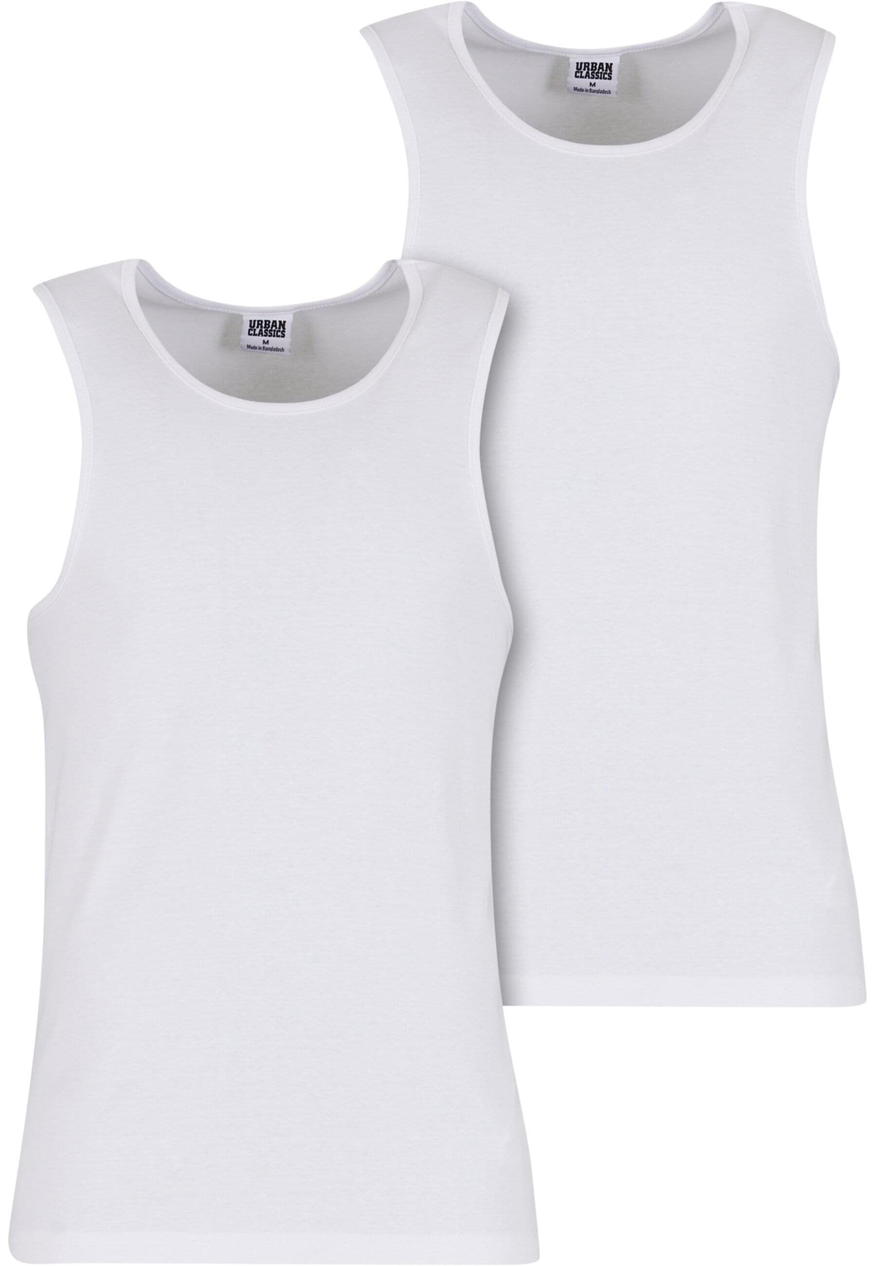 URBAN CLASSICS Tanktop "Urban Classics Ribbed Undershirt 2-Pack", (1 tlg.) günstig online kaufen
