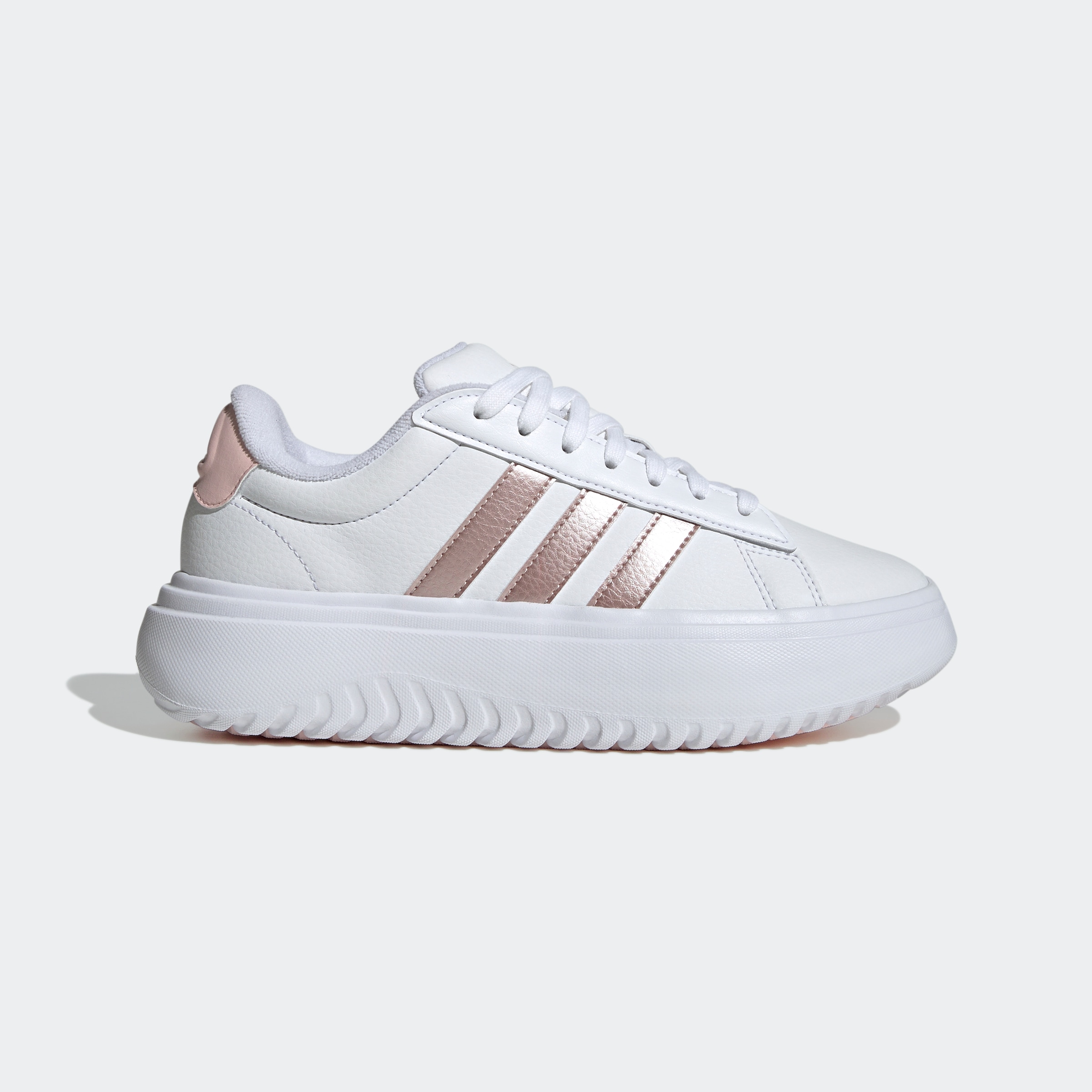 adidas Sportswear Sneaker »GRAND COURT PLATFORM«, Design auf den Spuren des adidas Superstar