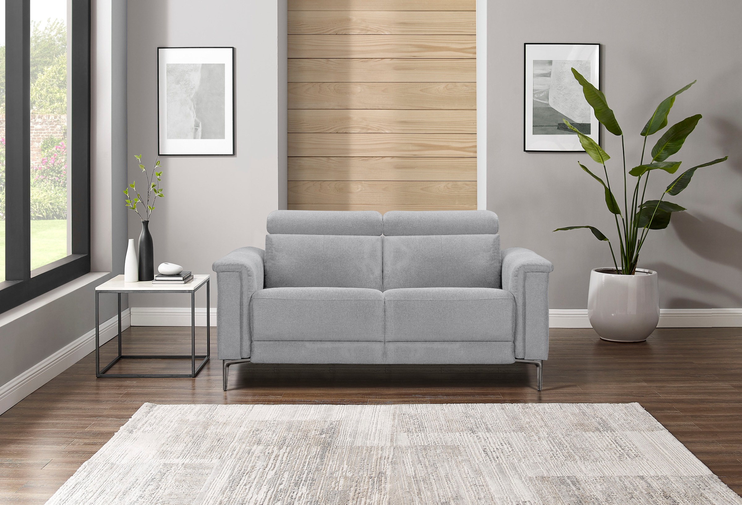 Home affaire 2-Sitzer "Lund" manueller od. elektrischer Relaxfunktion und U günstig online kaufen