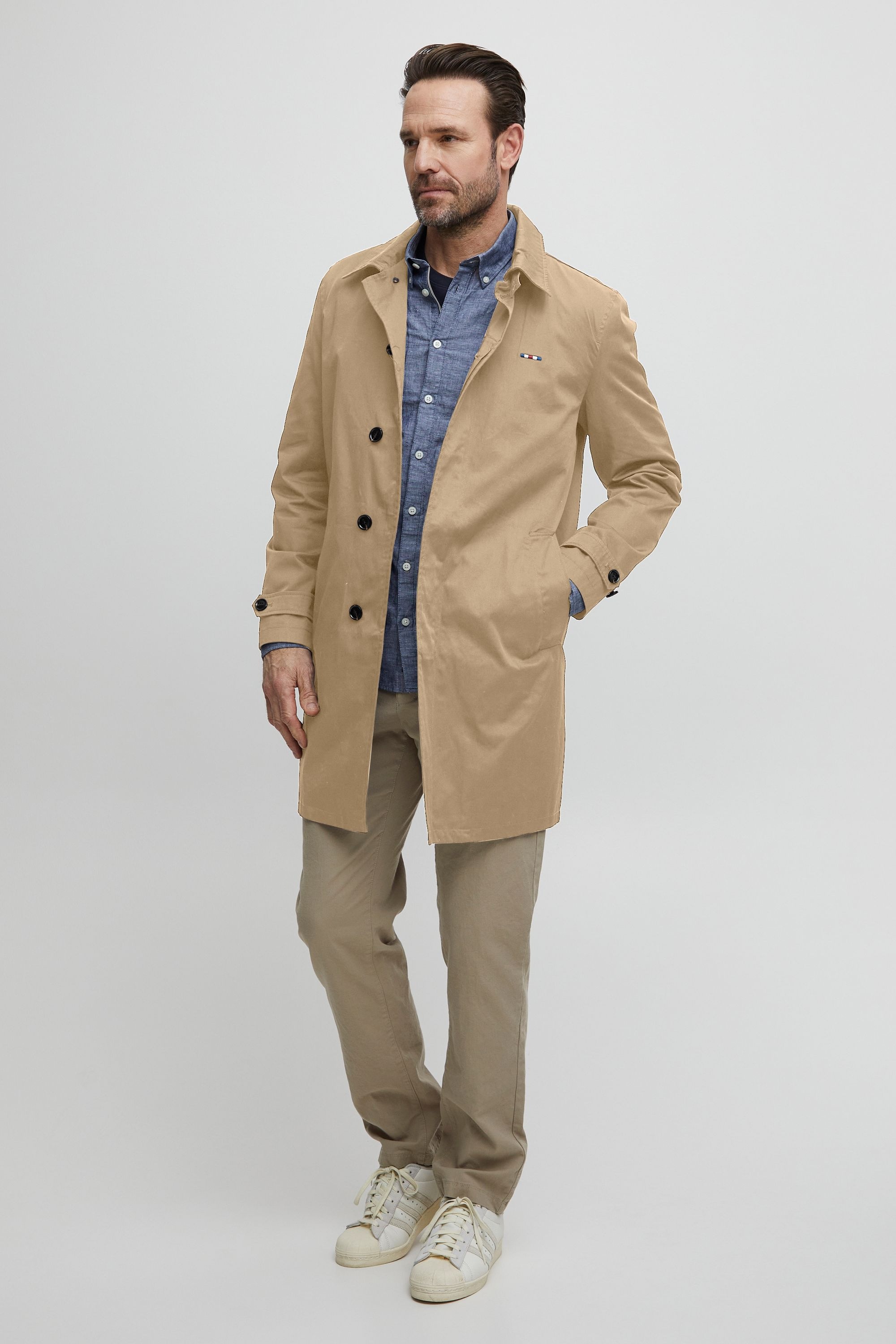 FQ1924 Trenchcoat "Trenchcoat FQGunnar" günstig online kaufen