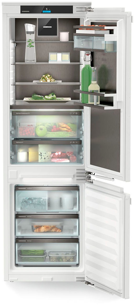 Liebherr Einbaukühlgefrierkombination »ICBNbsci 5173_994892151« 177 cm hoch 55,9 cm breit Bio Fresh