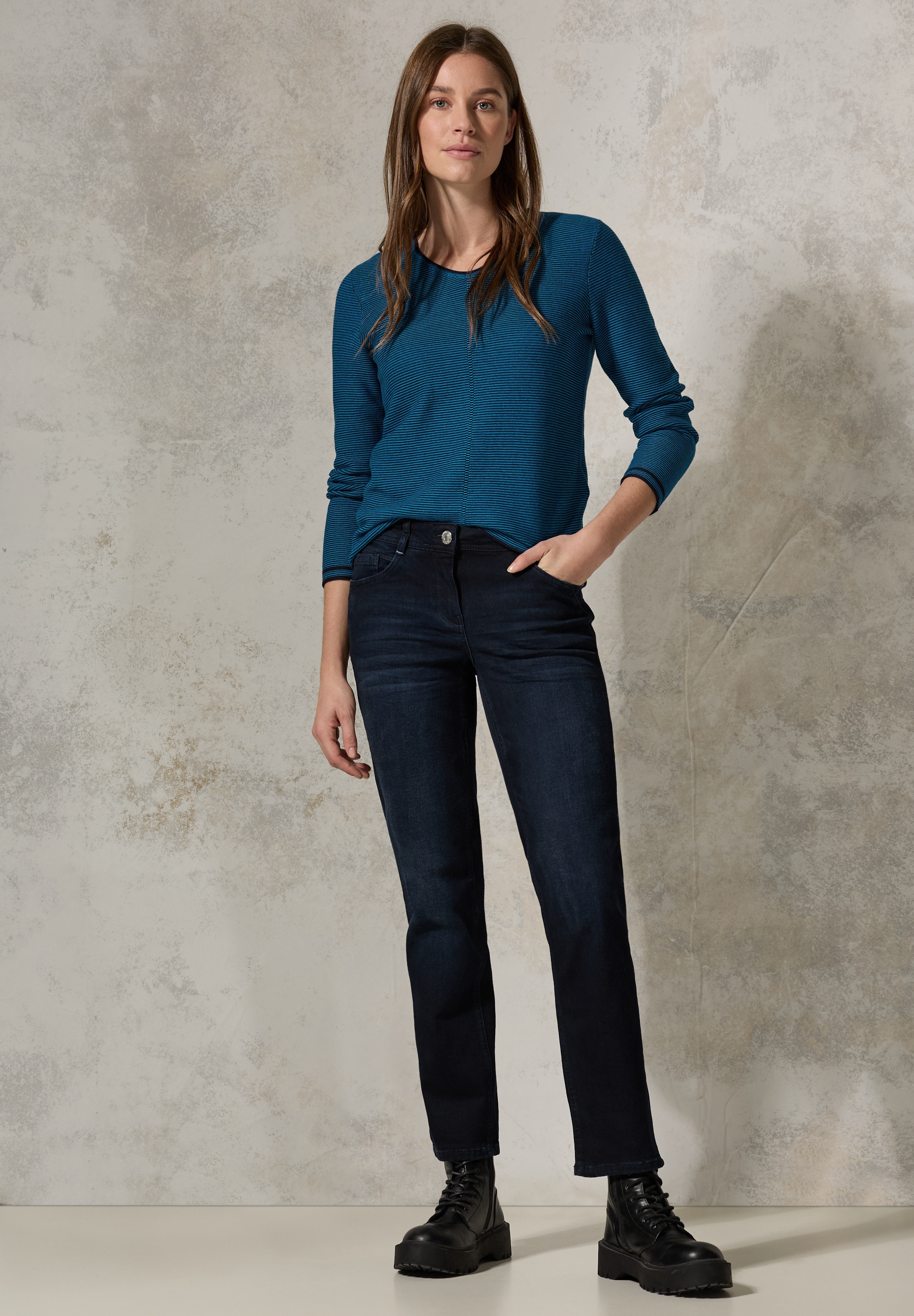 Cecil Strickpullover, Feinstrick