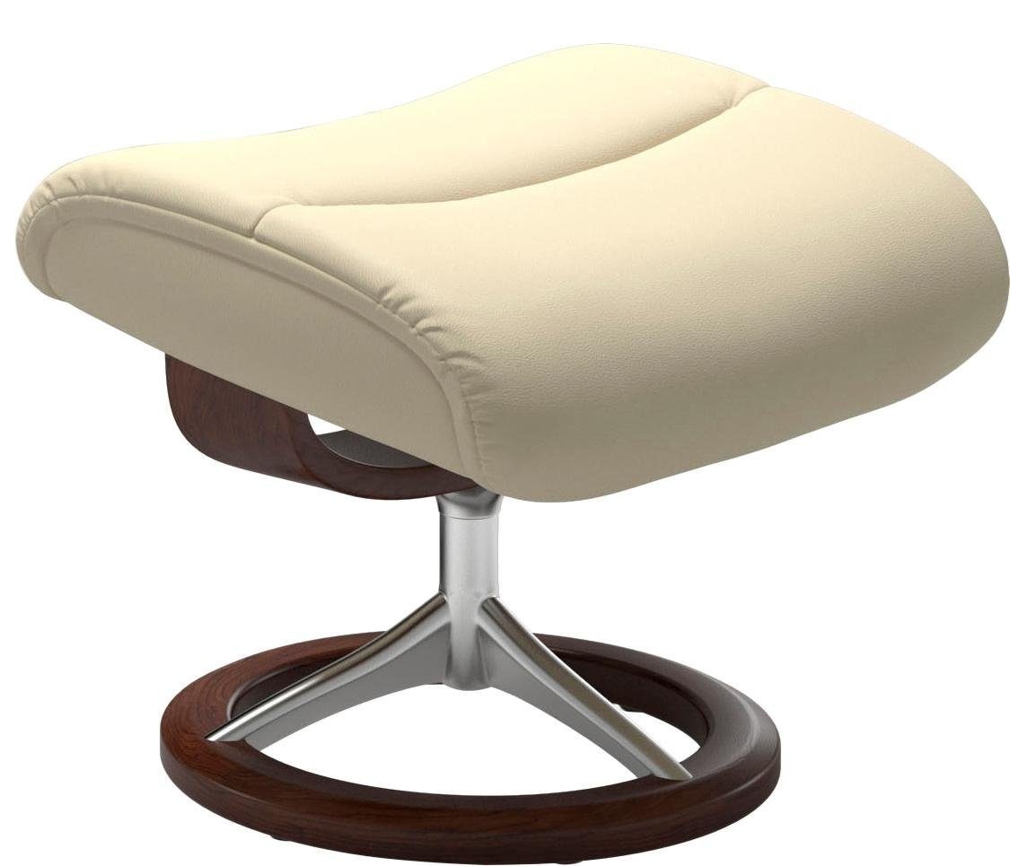 Stressless® Fußhocker »View«, mit Signature Base,Gestell Braun