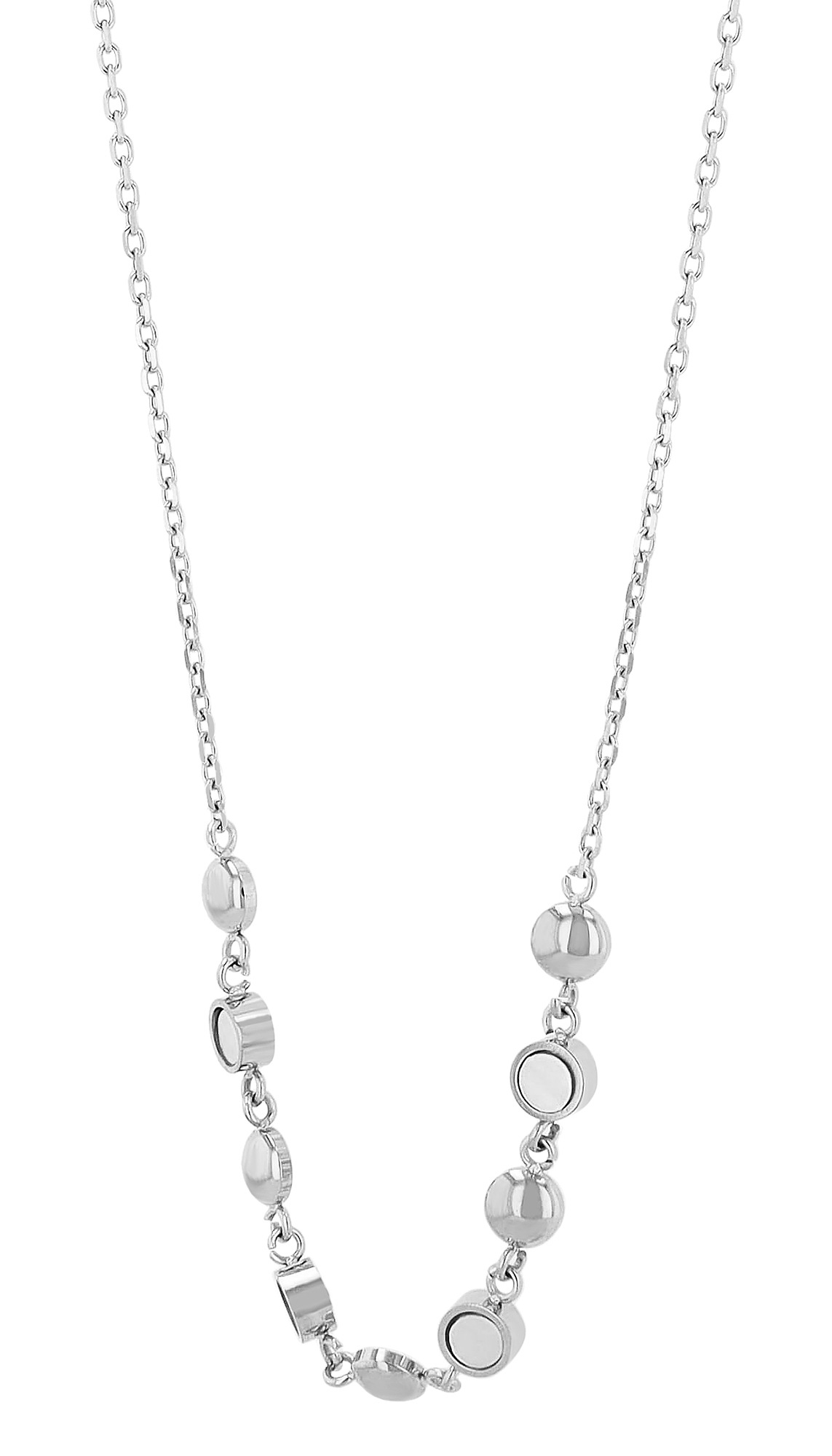 Adelia´s Kette ohne Anhänger »Damen Halskette aus Edelstahl mit Perlmutt 41+5« Zum Verschenken an Menschen, die Ihnen am Herzen liegen