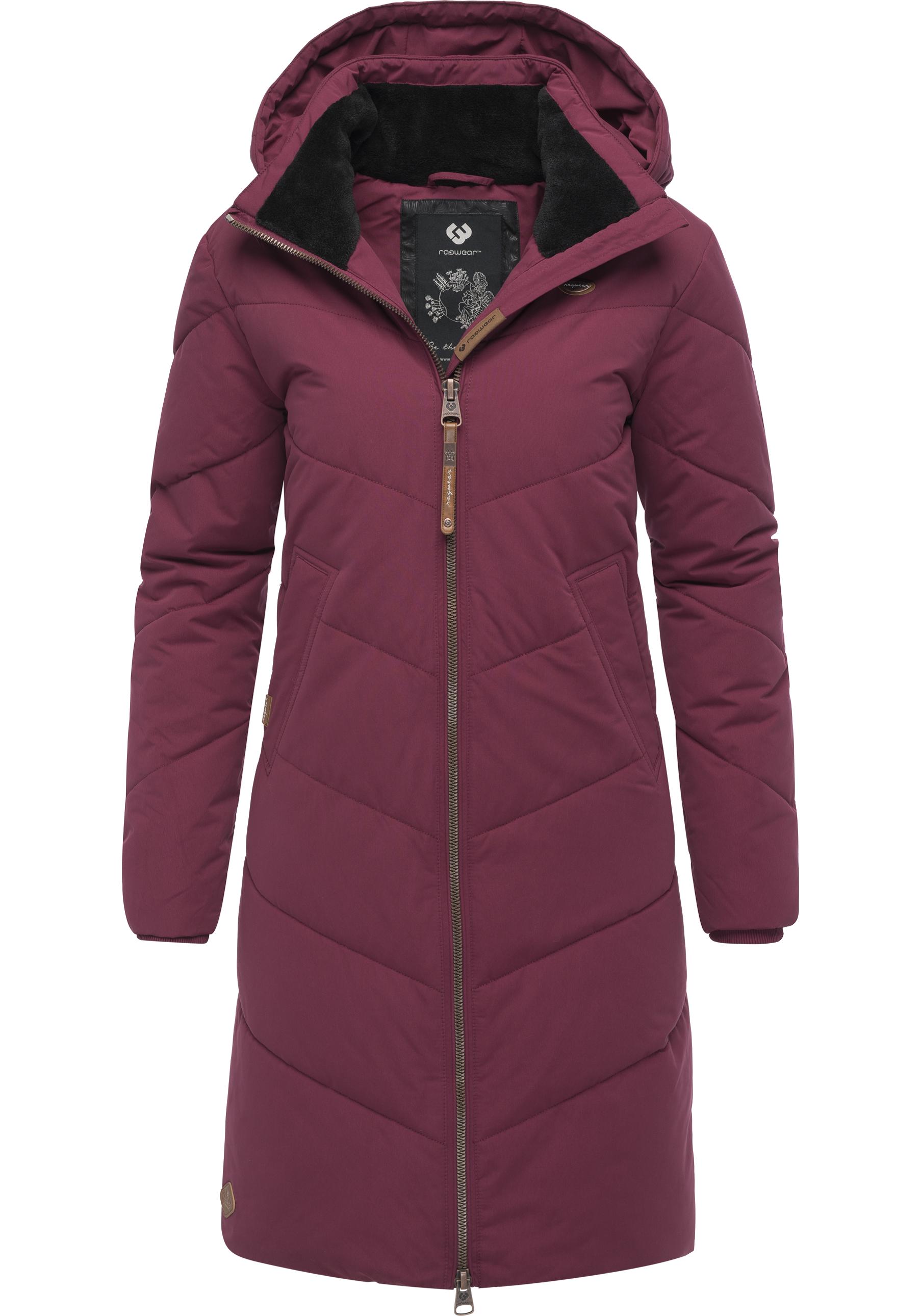 Ragwear Wintermantel "Rebelka" wasserdichter Winterparka mit abnehmbarer Kapuze