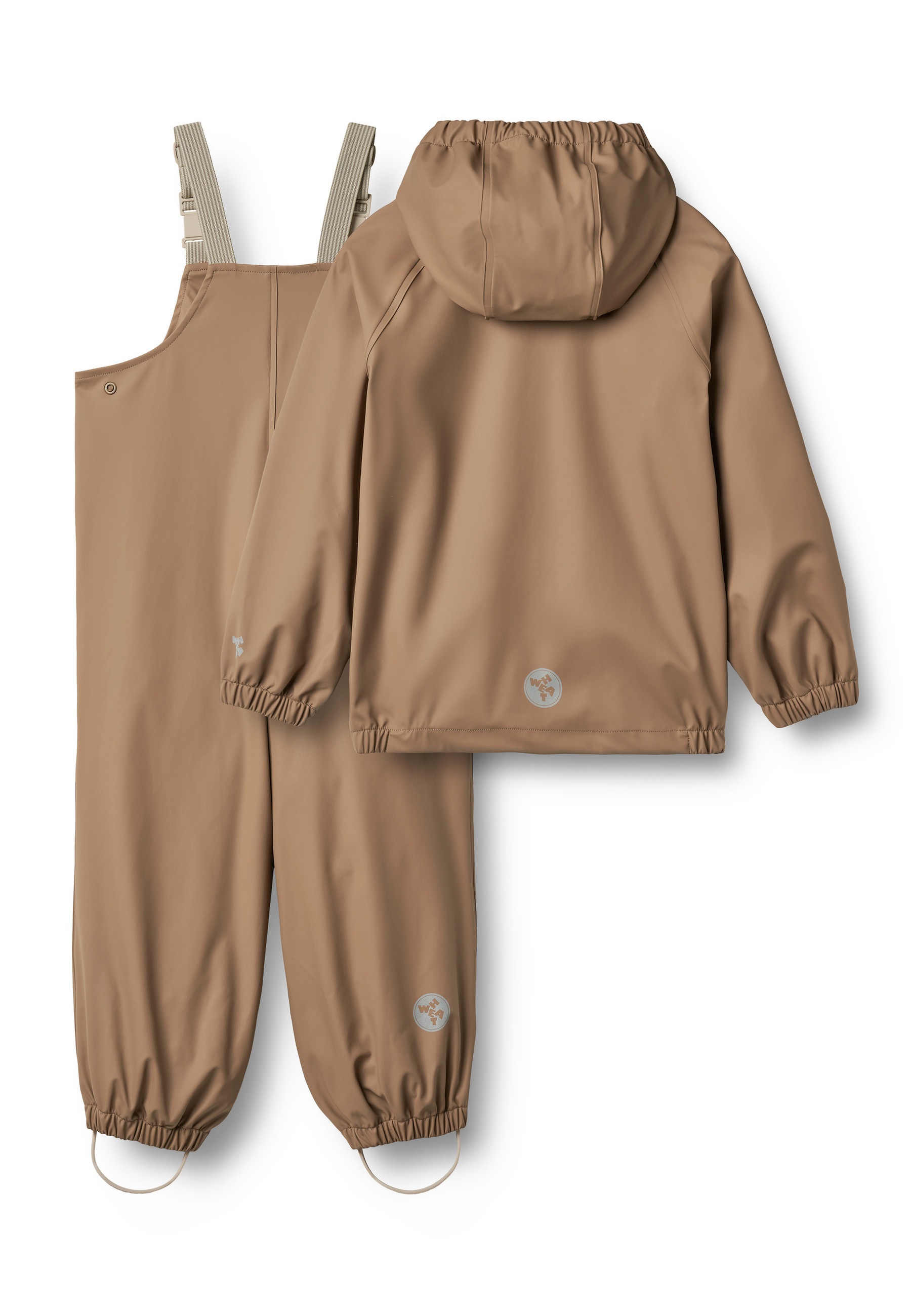 WHEAT Outdoorjacke »WHEAT Rainwear Charlie Set« 1 Stk. tlg. mit Kapuze reflektierend