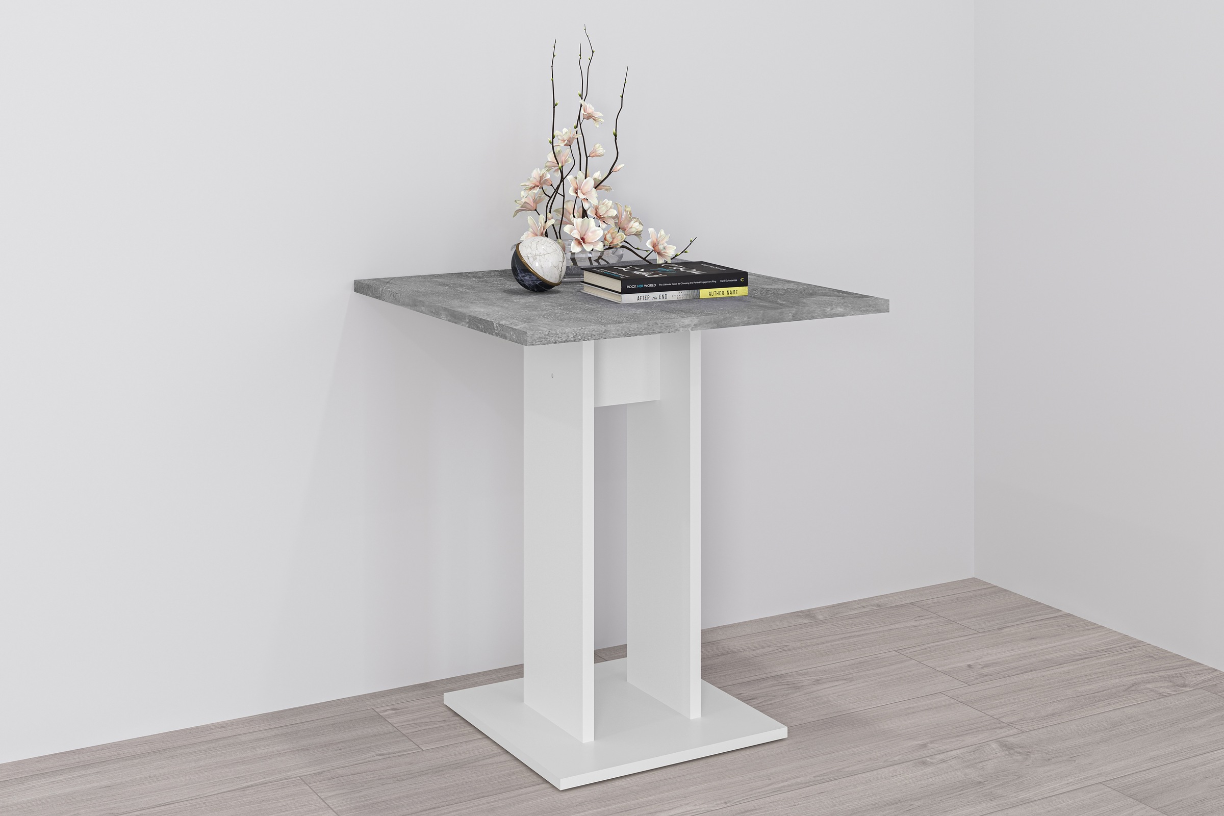 FMD Esstisch "Bandol 1" Küchentisch quadratisch, mit stabilem Standfuss, Hö günstig online kaufen