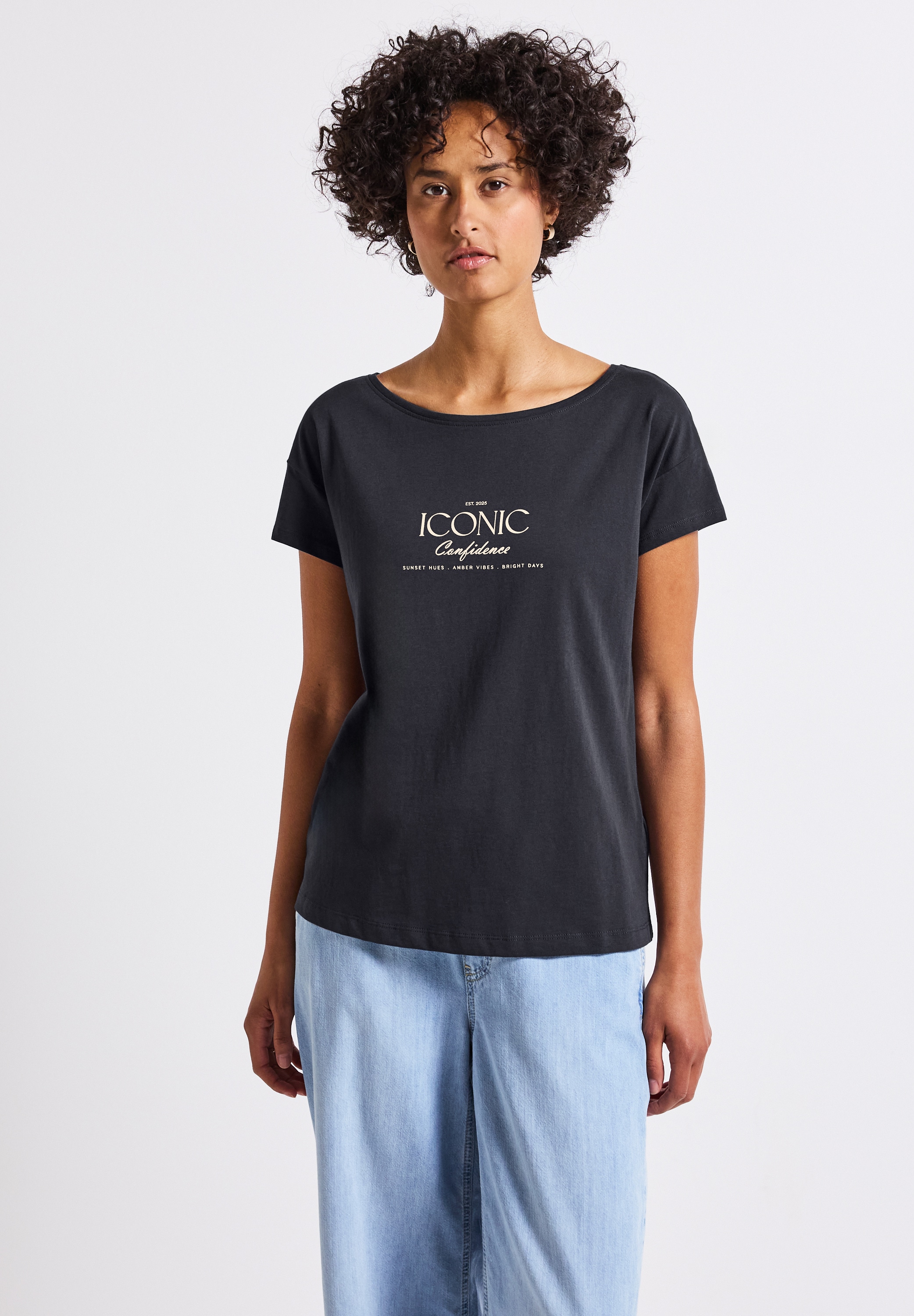 STREET ONE T-Shirt, aus reiner Baumwolle günstig online kaufen