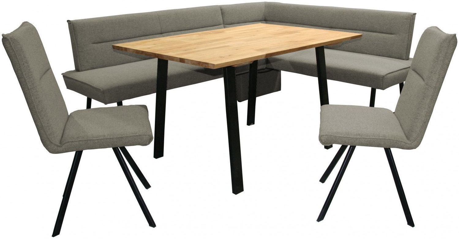 OTTO home Eckbankgruppe "Sava" Set, 4 Stk. tlg. Eckbank mit Wellenfederung günstig online kaufen